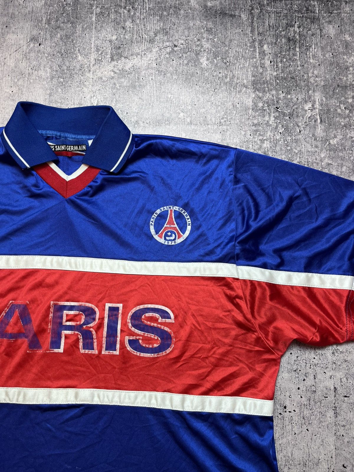 Vintage Vintage Paris Saint Germain PSG Merchandise Jersey Size XL Size US XL / EU 56 / 4 - 3 Thumbnail