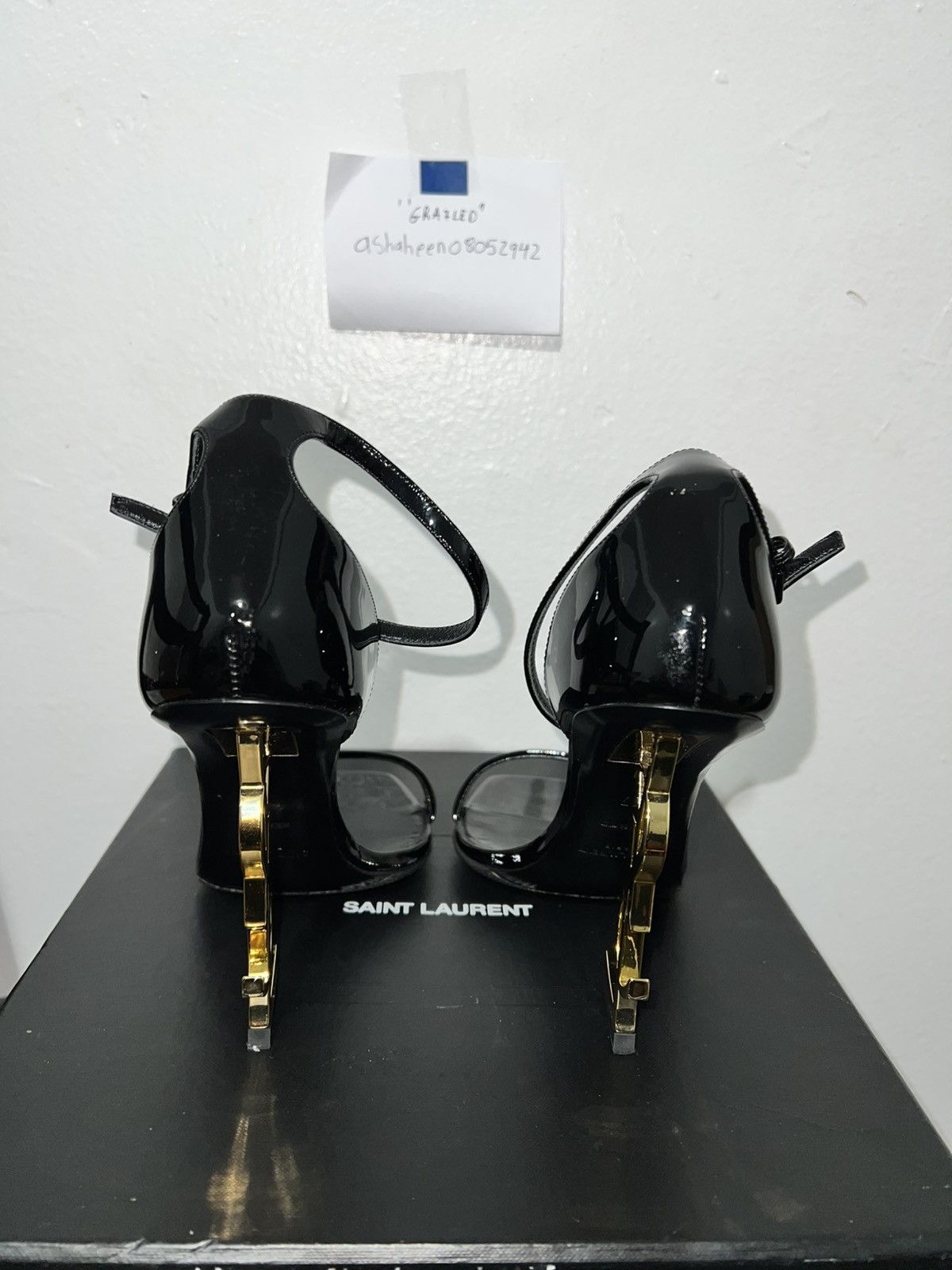 Yves Saint Laurent YSL Heels *SOUGHT AFTER* *RARE* Size US 7 / IT 37 - 4 Thumbnail