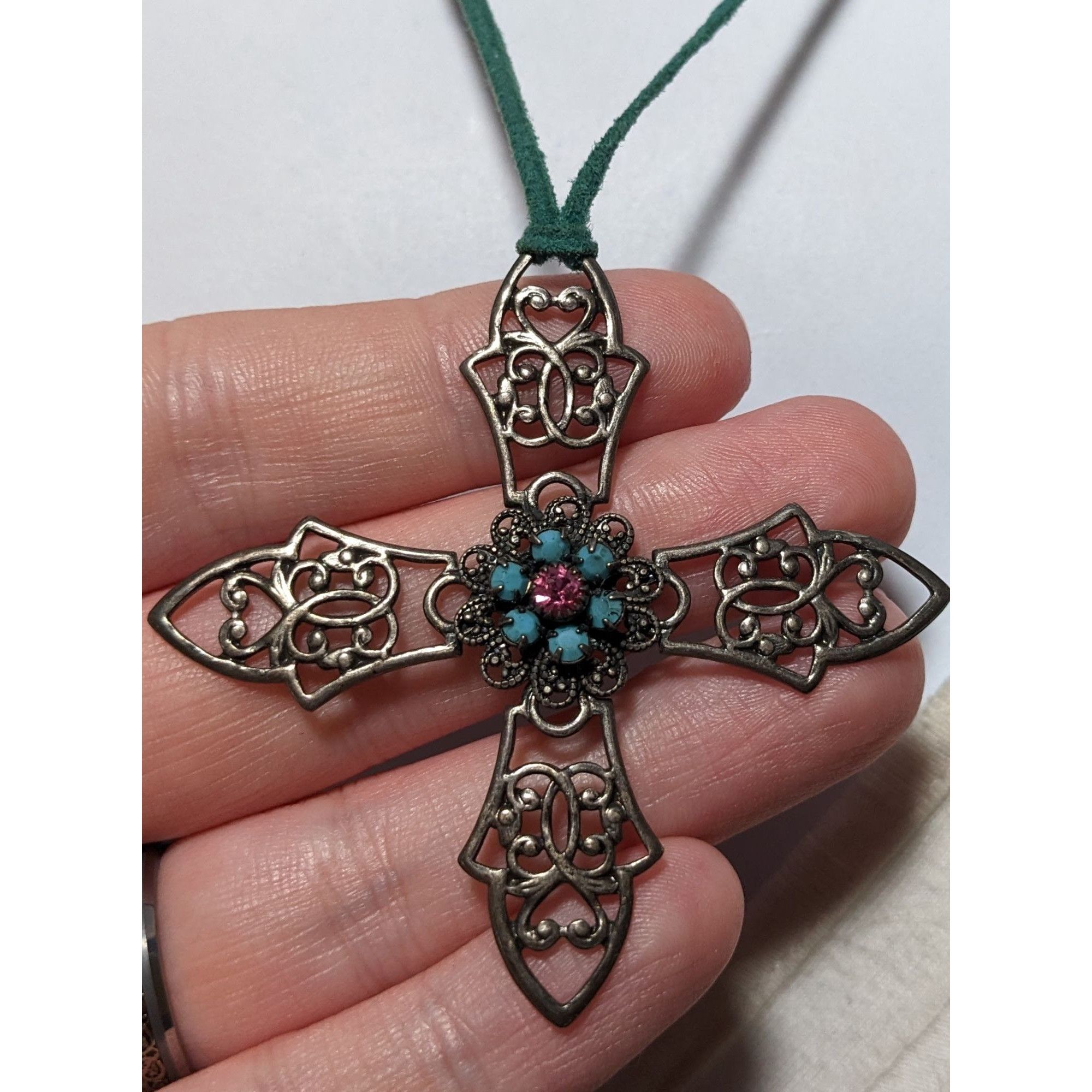 Express Express Retro Celtic Cross Pendant Necklace Size ONE SIZE - 8 Thumbnail
