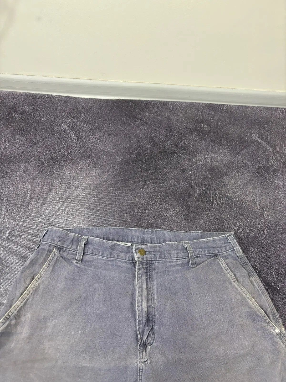 Carhartt × Vintage Vintage Carhartt Gray Work Hype Baggy Shorts Jorts Size US 36 / EU 52 - 10 Thumbnail