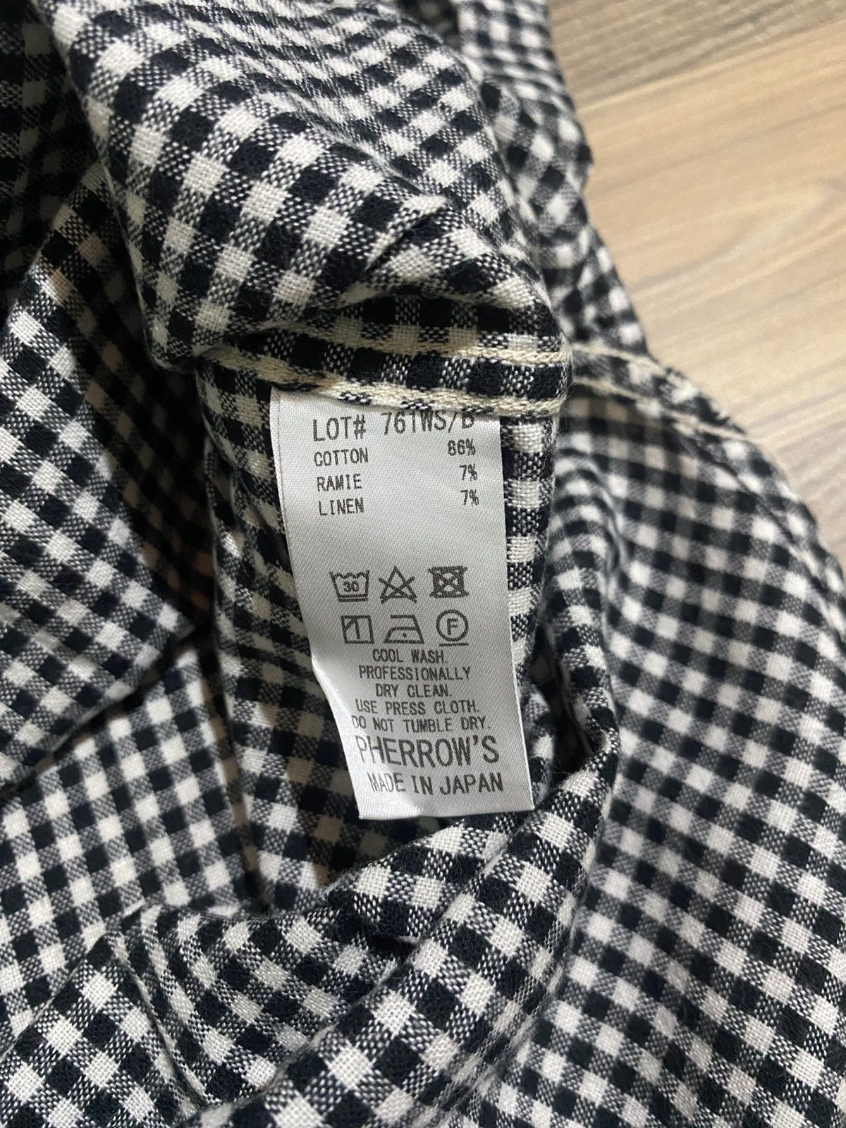 Japanese Brand VINTAGE PHERROWS HALF BUTTON SHIRT Size US S / EU 44-46 / 1 - 5 Thumbnail