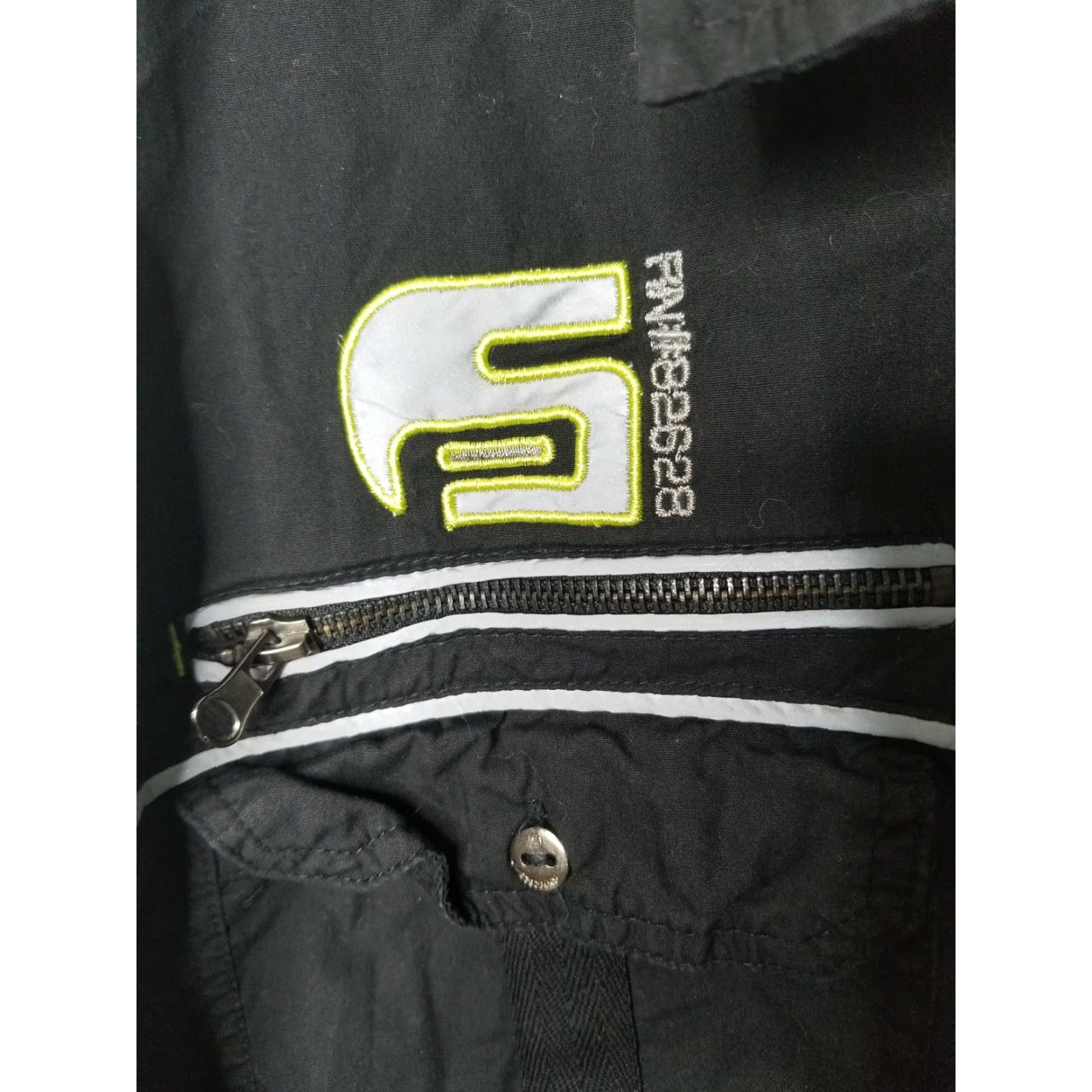 Southpole South Pole Shirt Men’s Large Black Volt Reflective Button-Up Long Sleeve Casual Shirt Size US L / EU 52-54 / 3 - 4 Thumbnail