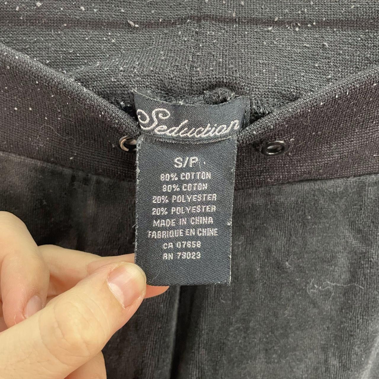Other Seduction Velour Track Pants Size 28" / US 6 / IT 42 - 2 Thumbnail