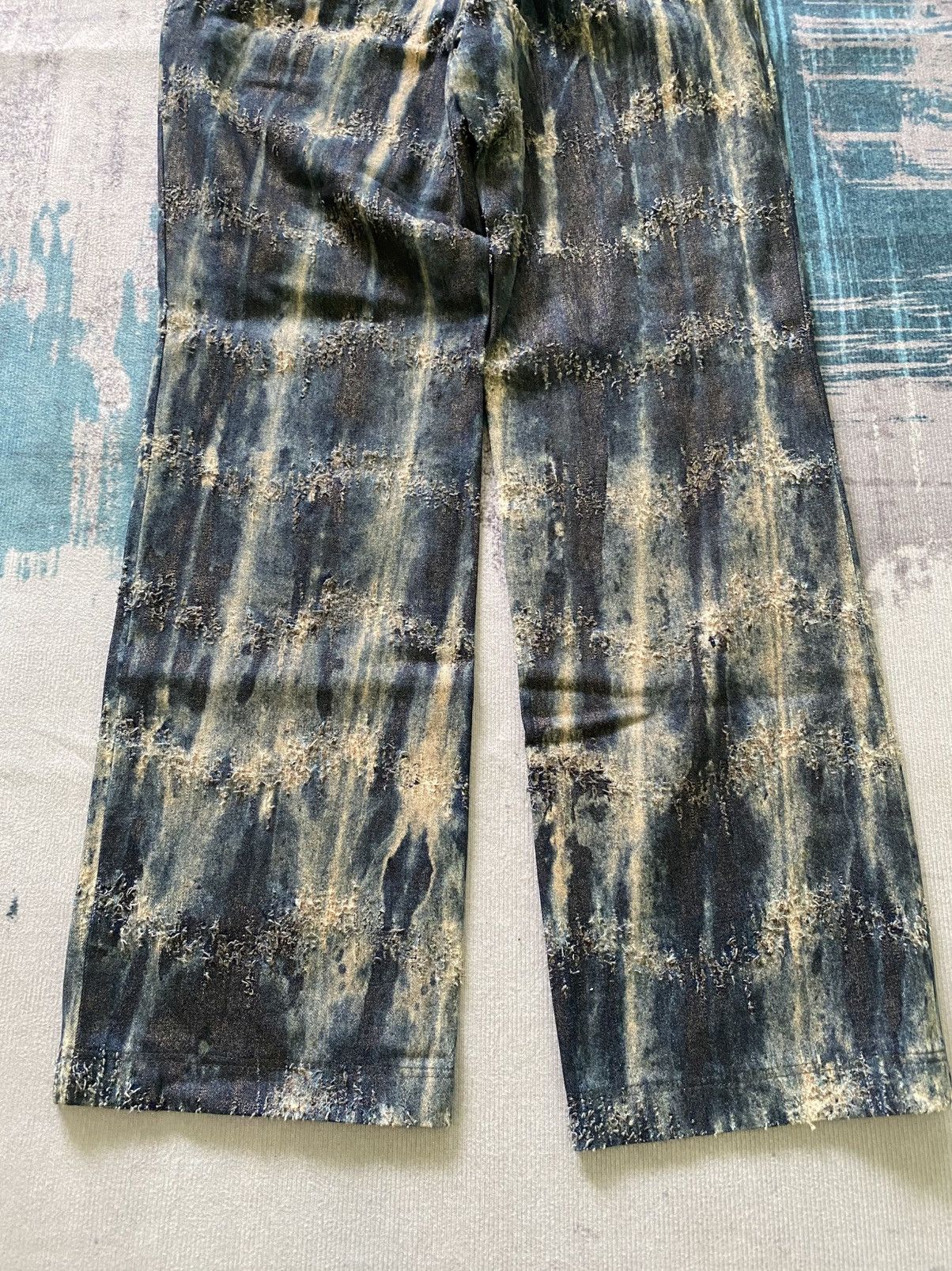 Designer × If Six Was Nine × Vintage Donna Paris Borro Acid Wash Pants Size 26" / US 2 / IT 38 - 9 Thumbnail