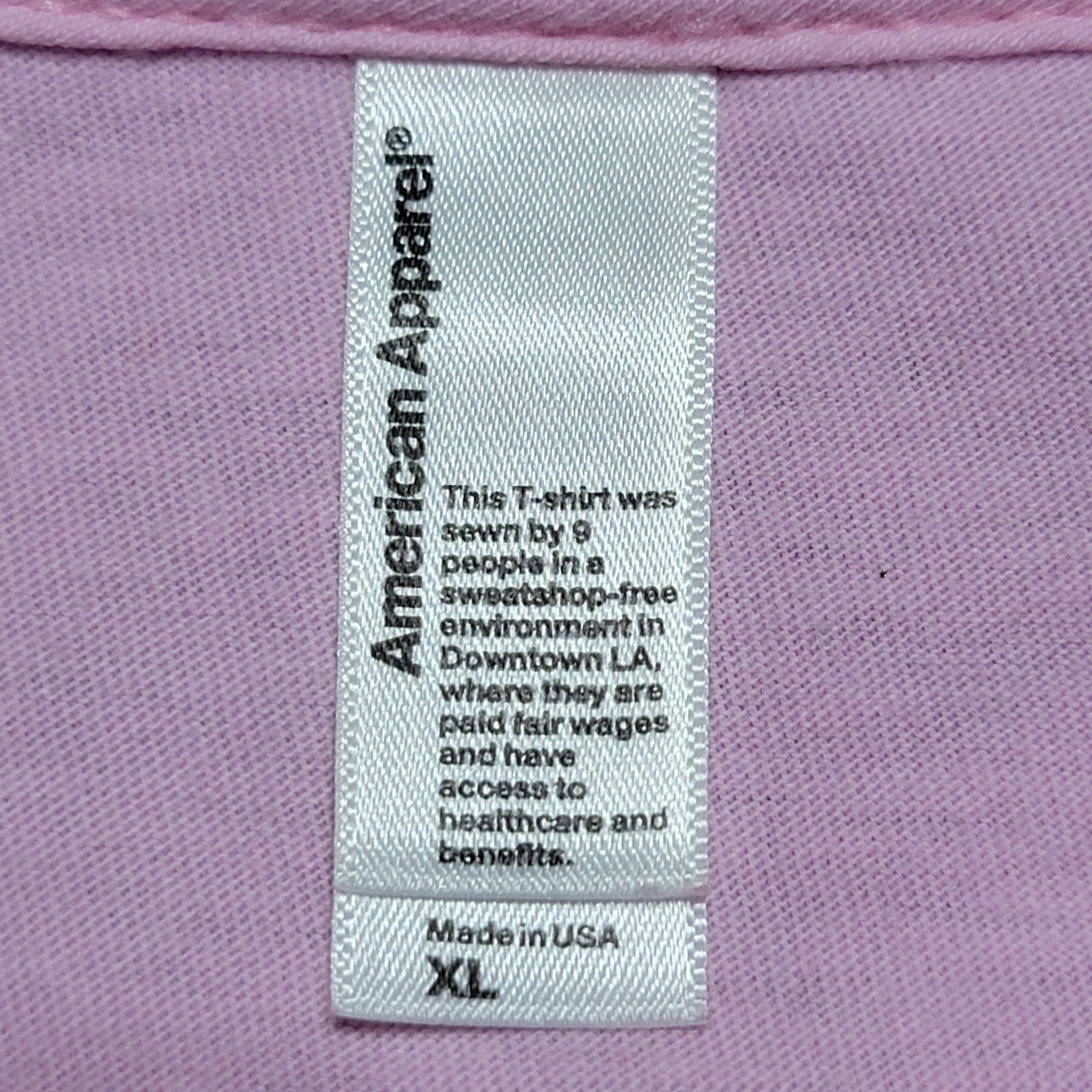 American Apparel Miley Cyrus SS Unisex Tee "Hillbilly Miley" - Size XL Size US XL / EU 56 / 4 - 4 Thumbnail
