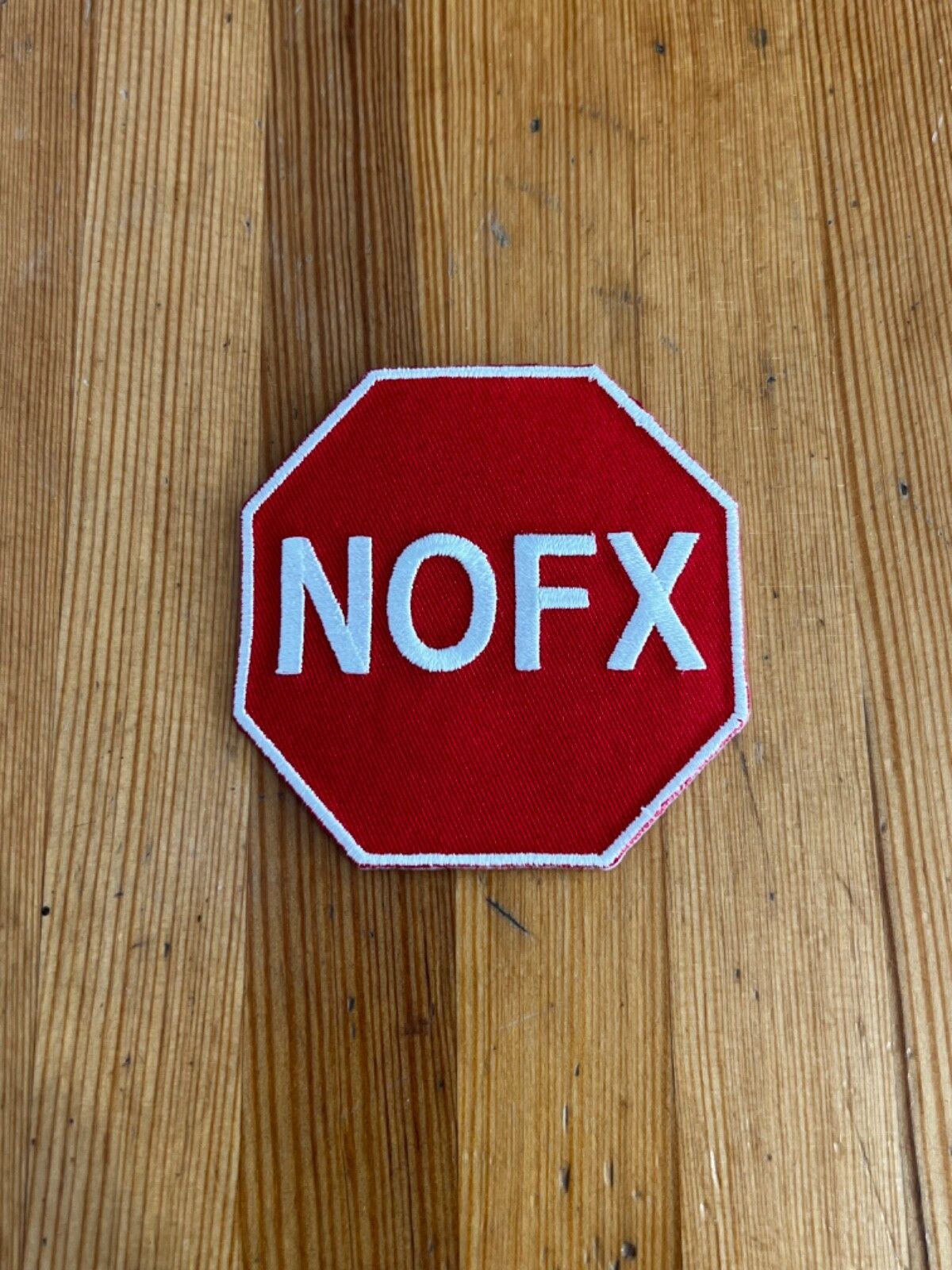 Band Tees Vintage 00s NOFX punk Logo Band Small Patch Size ONE SIZE - 1 Thumbnail