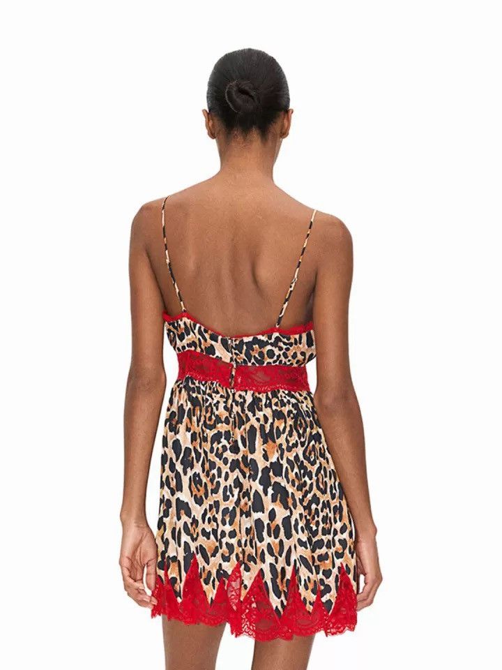 H&M × Paco Rabanne Paco Rabanne x H&M Leopard Mini Dress Size S / US 4 / IT 40 - 5 Thumbnail