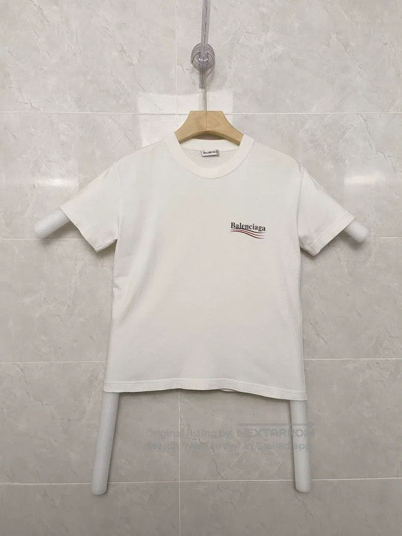 Balenciaga Balenciaga Coke Pattern Printed Logo Short Sleeve T-Shirt, Size US L / EU 52-54 / 3 - 2 Thumbnail