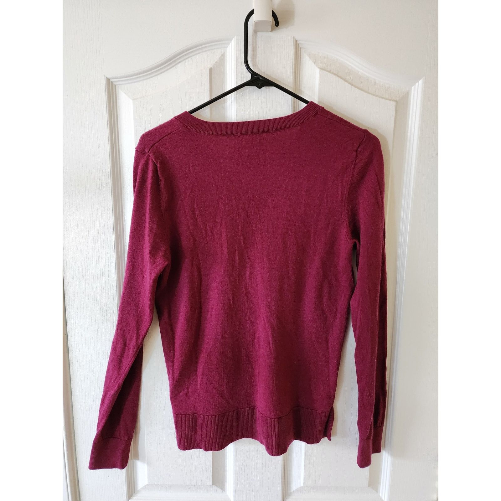 Other Katherine Barclay Womens M 100% Fine Merino Wool Sweater Size M / US 6-8 / IT 42-44 - 2 Thumbnail