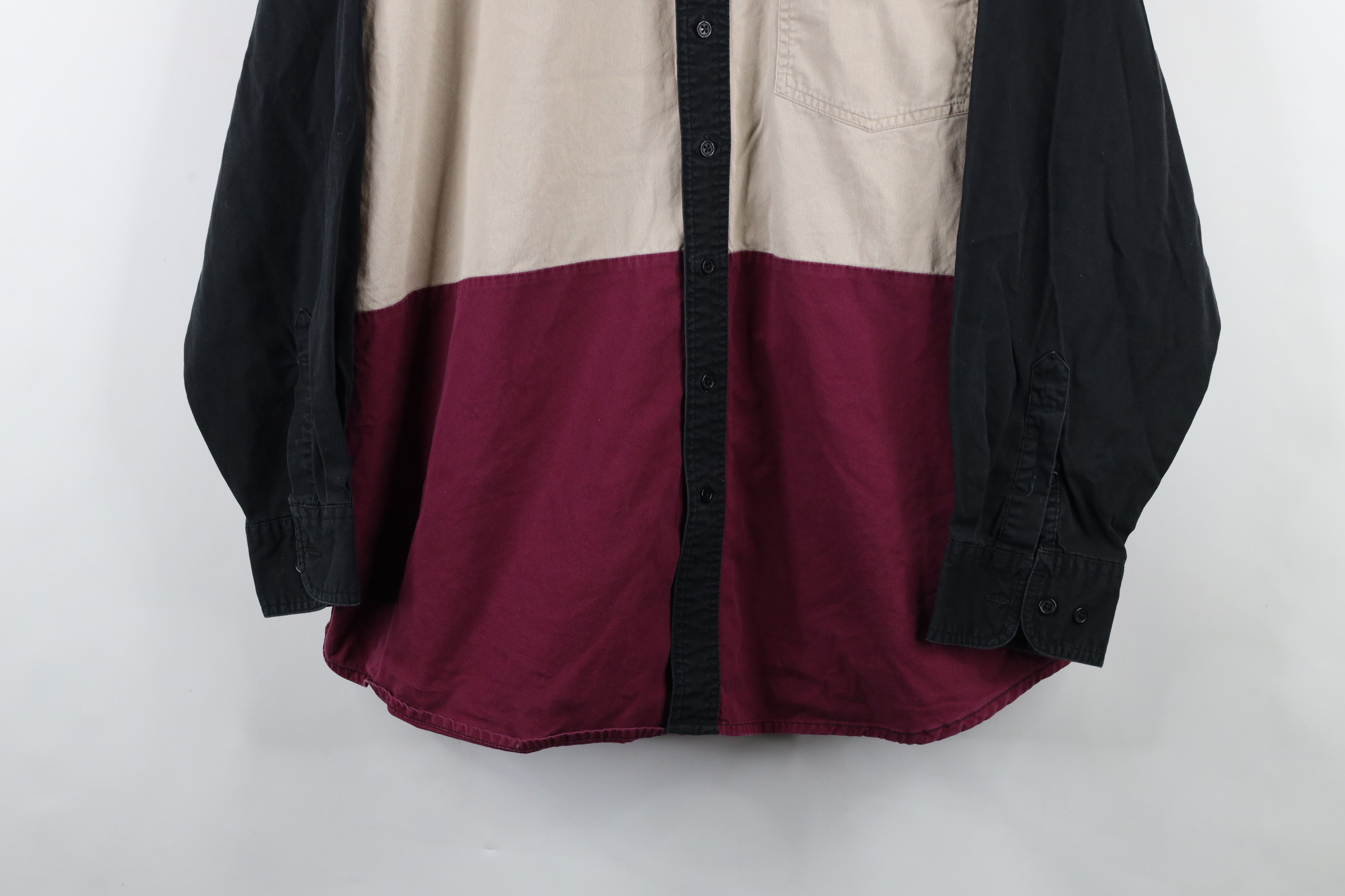 Vintage × Wrangler Vintage 90s Wrangler Rustler Block Cowboy Button Down Shirt Size US XXL / EU 58 / 5 - 3 Thumbnail