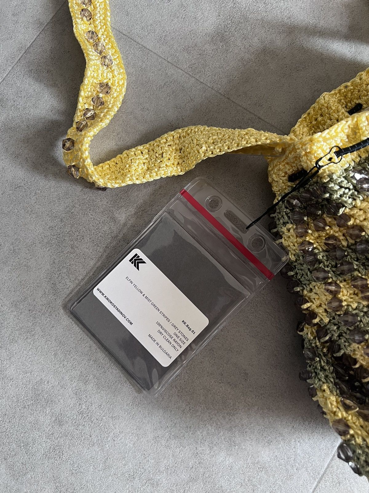Kiko Kostadinov KK.BAG.01 ELFIN YELLOW Size ONE SIZE - 8 Thumbnail