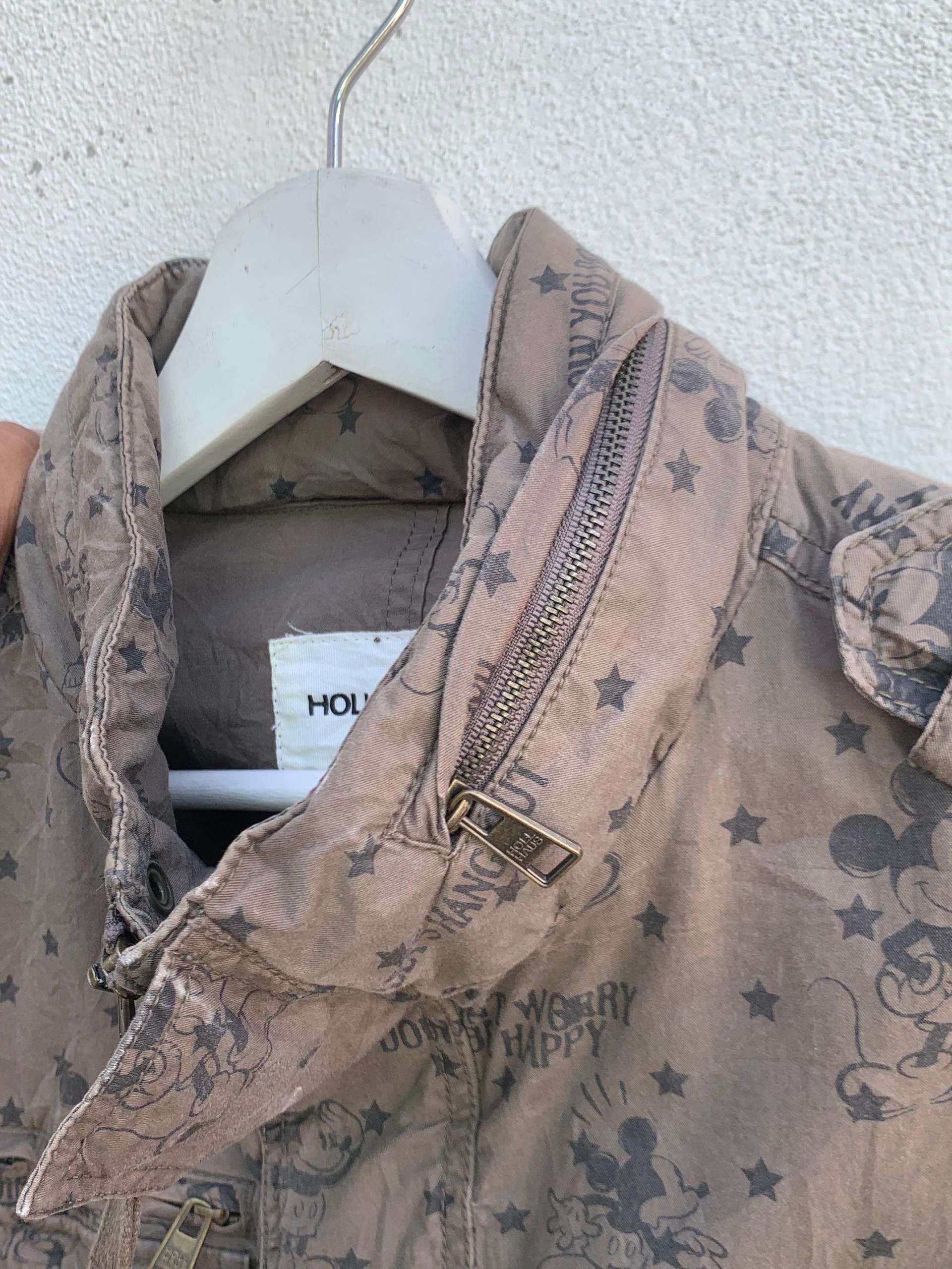 Mickey Mouse Holl Haus Holland X Disney Mickey Army Style Jacket Size US S / EU 44-46 / 1 - 12 Thumbnail