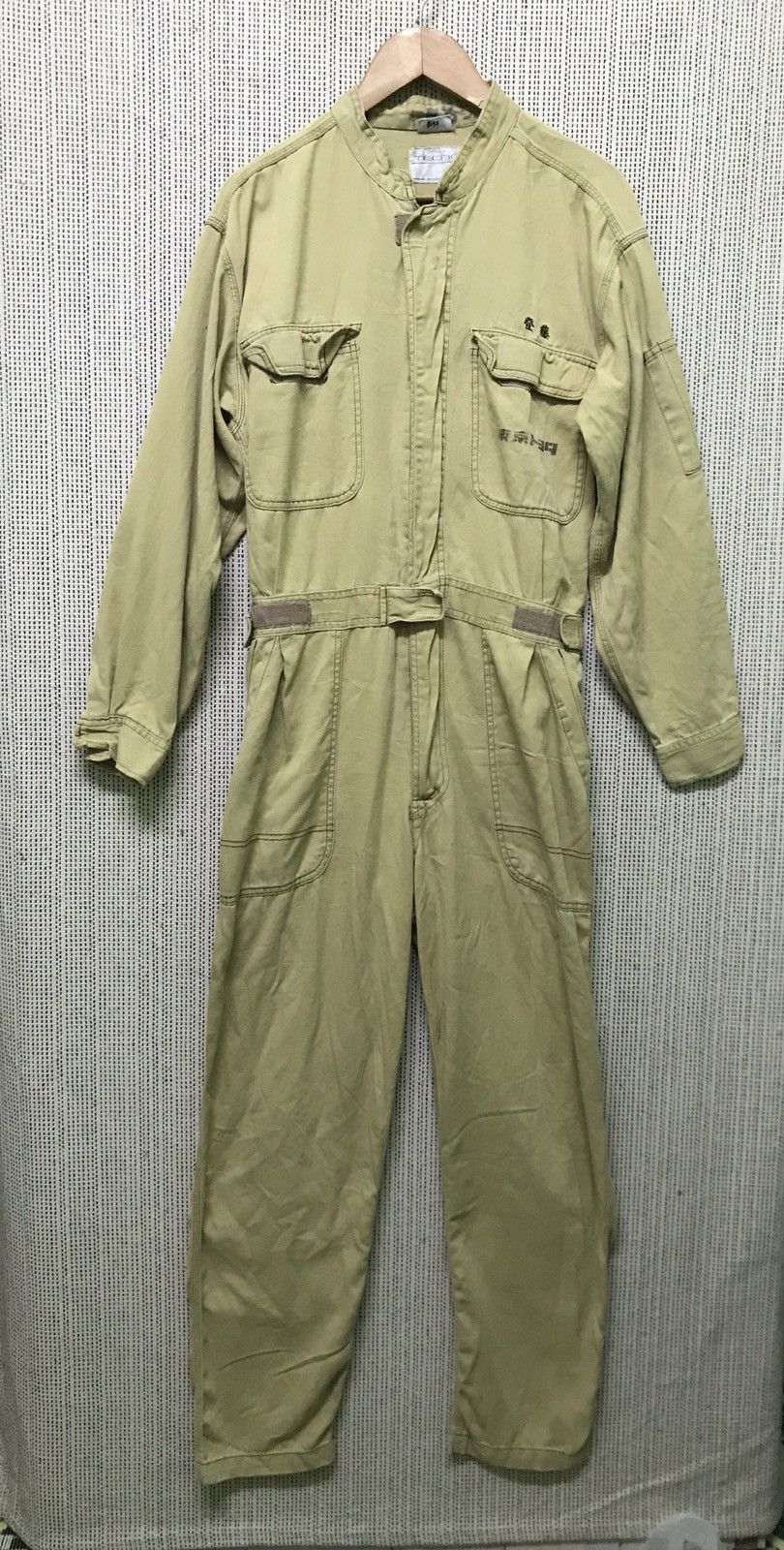 Japanese Brand ‼️ vintage overall toyota tecno workers jacket Size US 31 - 1 Thumbnail