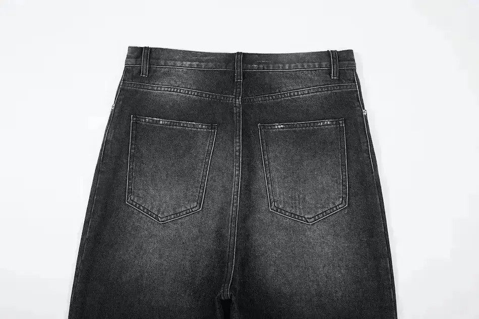 Japanese Brand Ripped Hole Baggy jeans Size US 34 / EU 50 - 6 Thumbnail