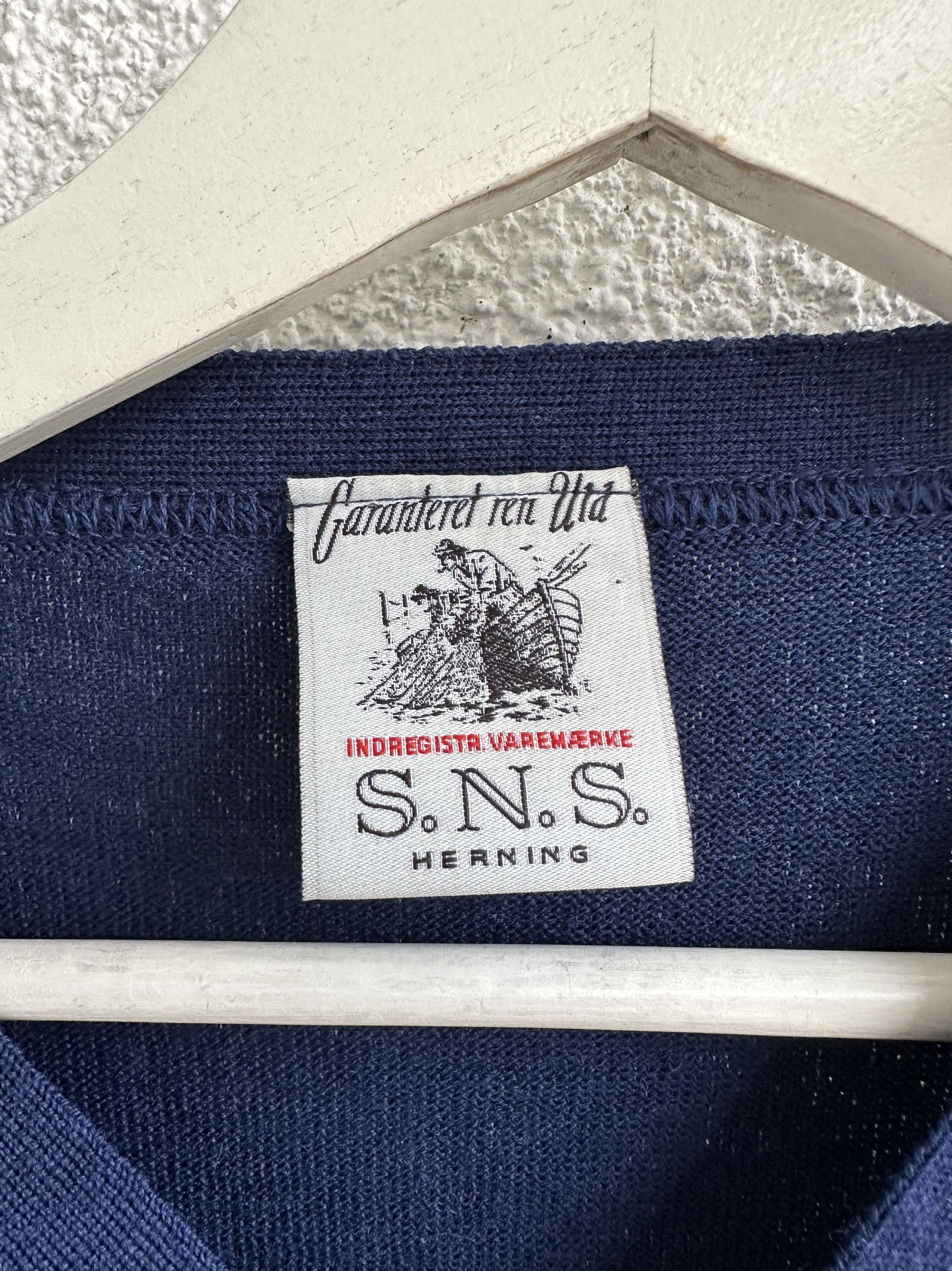 S.N.S. Herning blue wool cardigan Size US XL / EU 56 / 4 - 4 Thumbnail