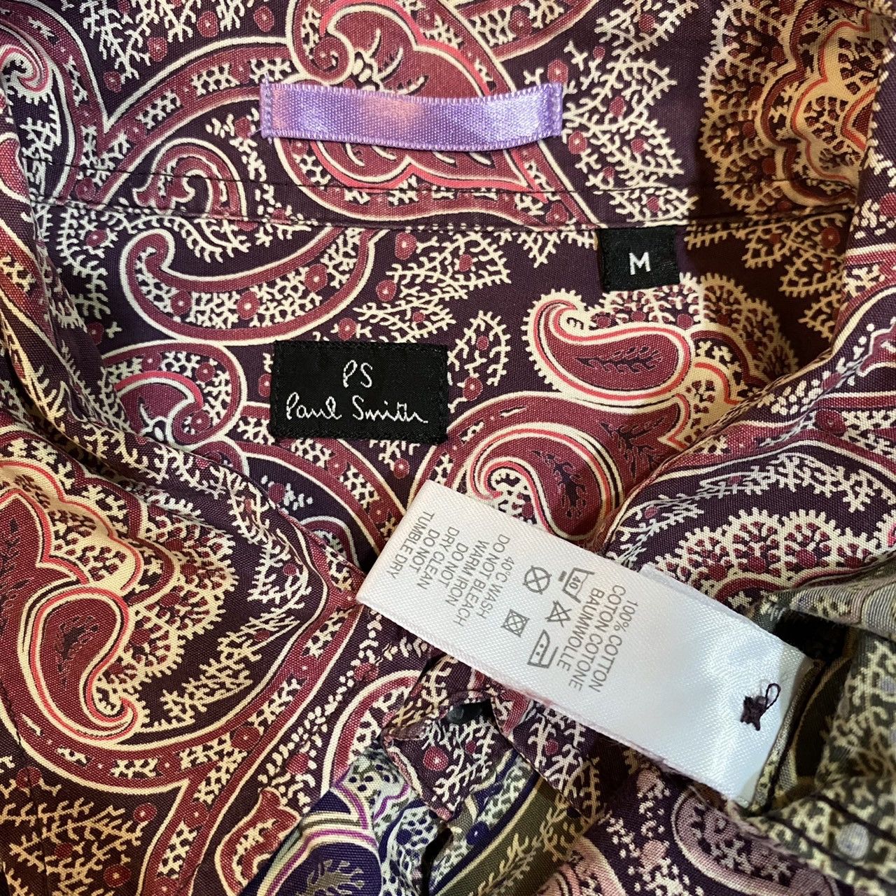 Paul Smith paul smith paisley long sleeve shirt Size US M / EU 48-50 / 2 - 4 Thumbnail