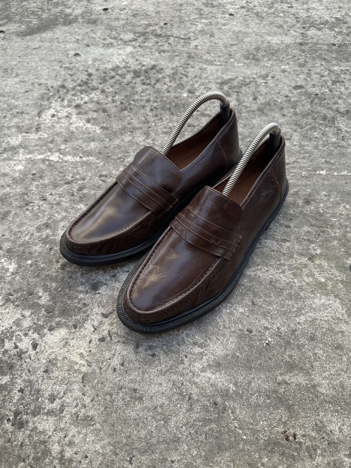 Other Vintage Italian Casual Leather Shoes Streetwear Luxury 10 Size US 10 / EU 43 - 2 Thumbnail
