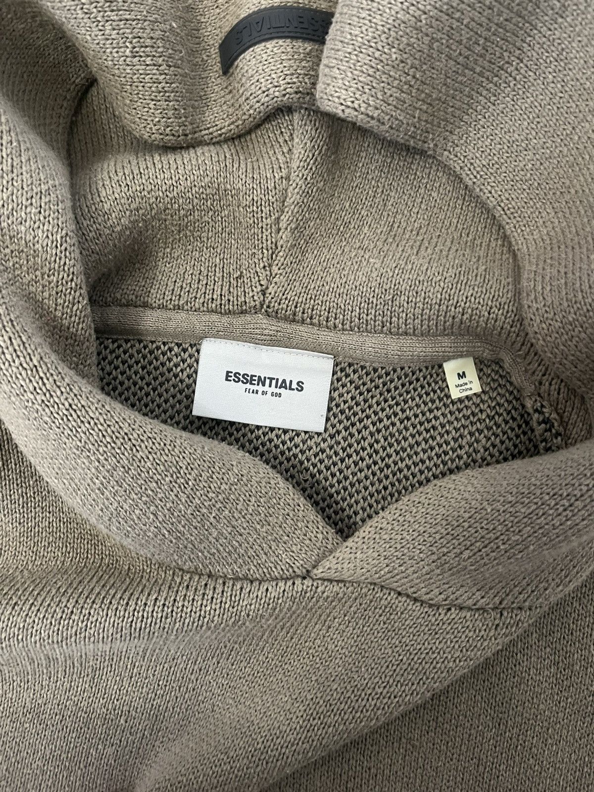 Essentials × Fear of God Fear of God Knit Hoodie Essentials Size US M / EU 48-50 / 2 - 2 Thumbnail
