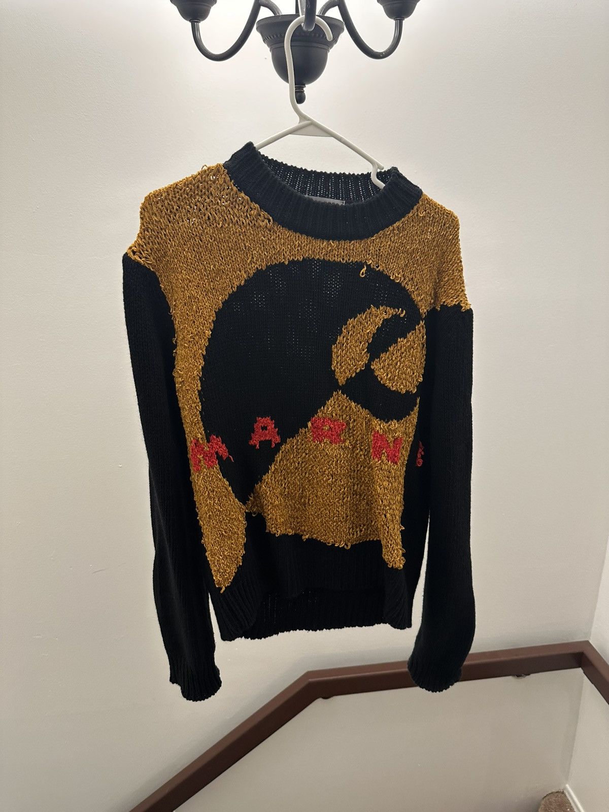 Carhartt Wip × Marni Marni X Carhartt Knitted Crewneck Size US S / EU 44-46 / 1 - 8 Thumbnail