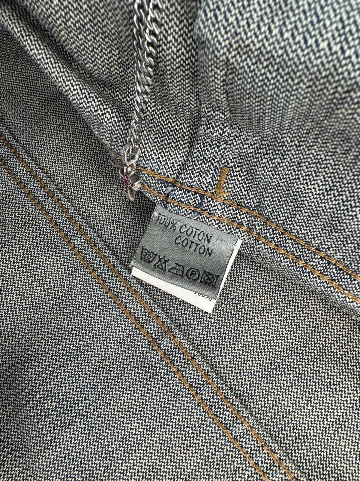 Dior SS05 Rust Denim Jacket Size US M / EU 48-50 / 2 - 4 Thumbnail