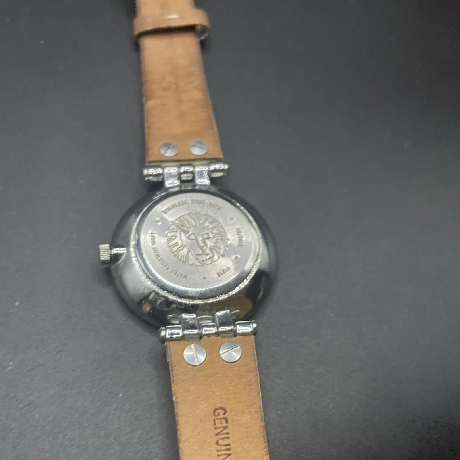 Designer Vintage Anne Klein Women's White & Silver Tone Watch New Bat Size ONE SIZE - 7 Thumbnail