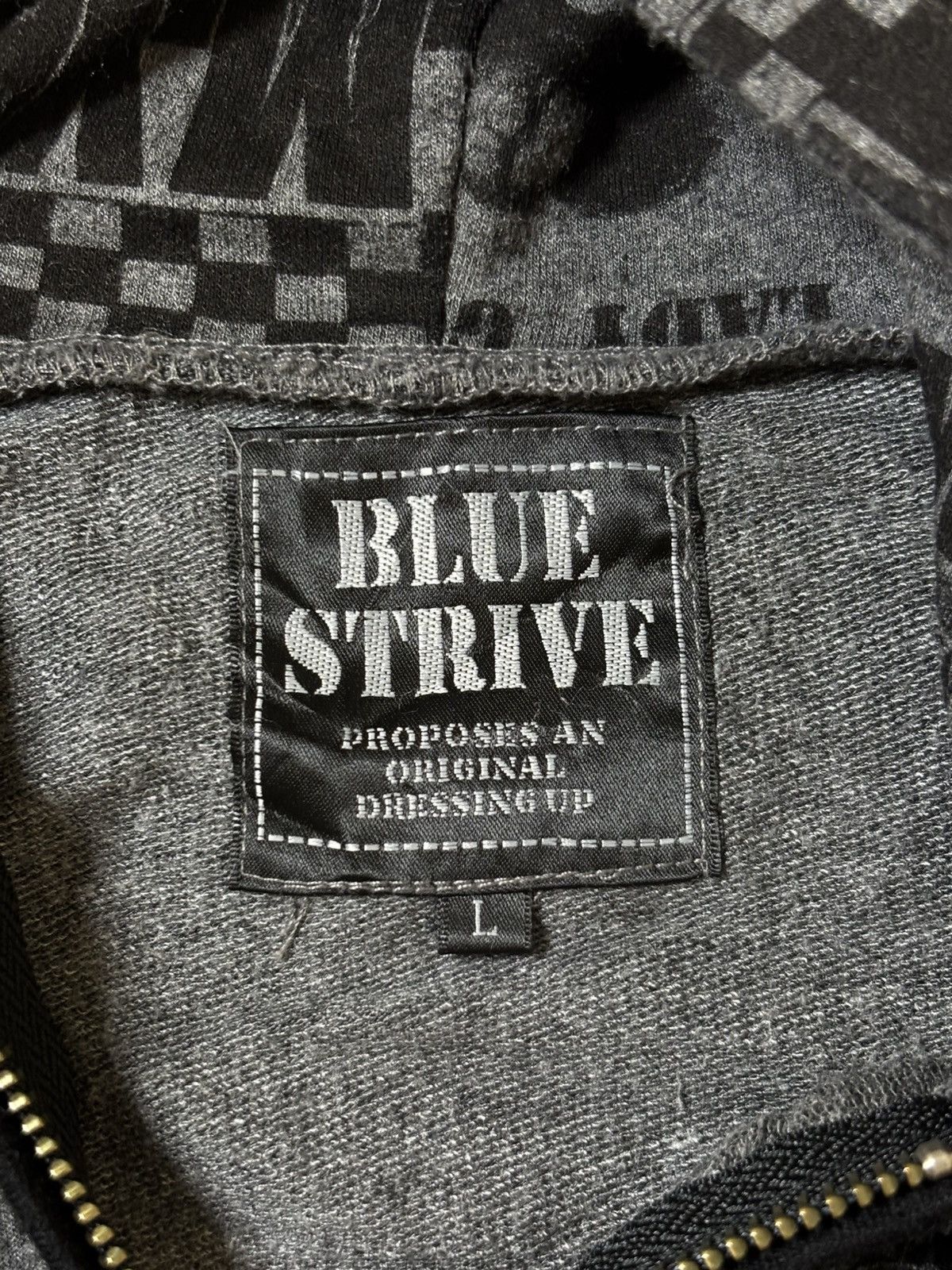 Japanese Brand 2000’s Blue Strive - Japanese Archive’s Aop HG Style Size US M / EU 48-50 / 2 - 6 Thumbnail