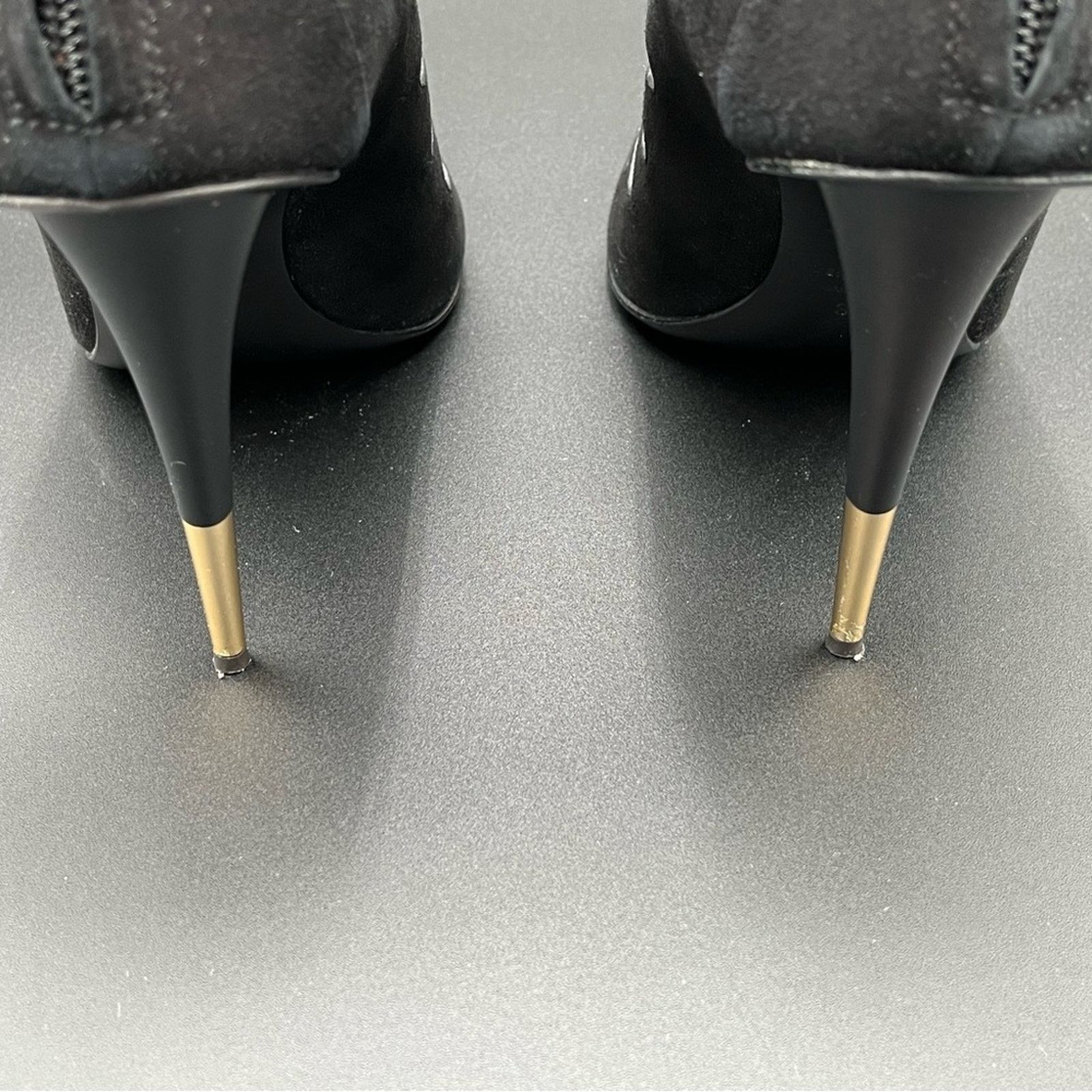 Giuseppe Zanotti Giuseppe Zanotti Black Ester Camoscio 110 Nero Pumps Heels Size US 9.5 / IT 39.5 - 9 Thumbnail
