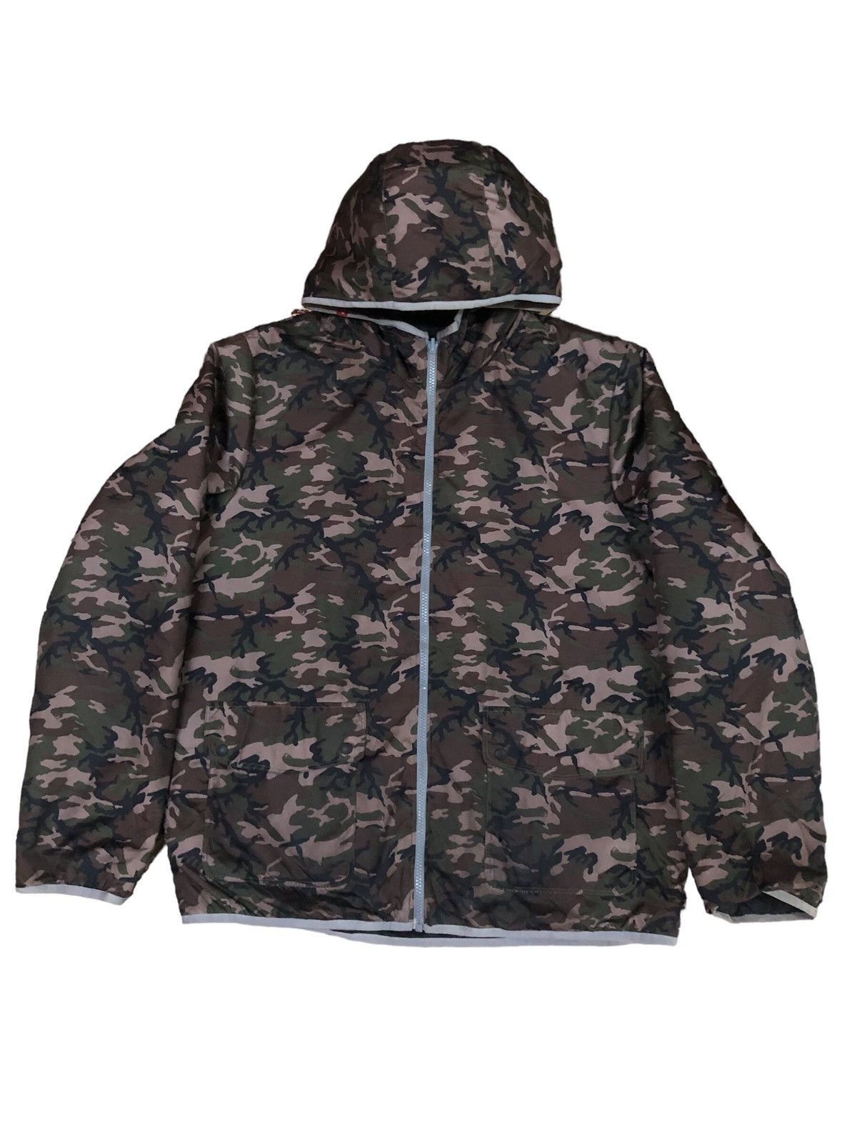 Quiksilver Quiksilver quilter reversible Camo Hooded jacket Size US M / EU 48-50 / 2 - 1 Thumbnail