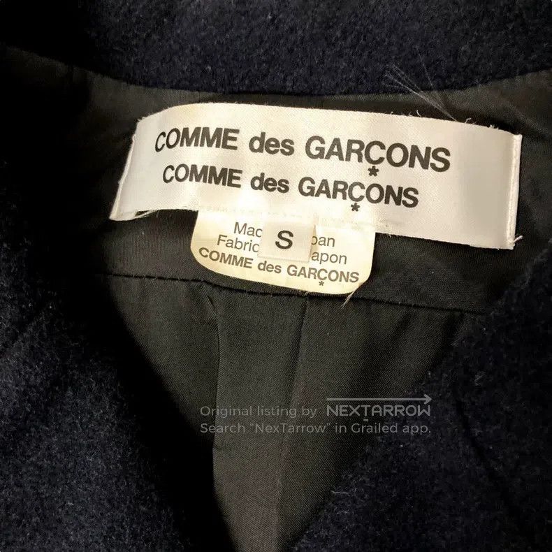 Comme des Garcons Comme des Garcons Cashmere blended overcoat Size S / US 4 / IT 40 - 4 Thumbnail