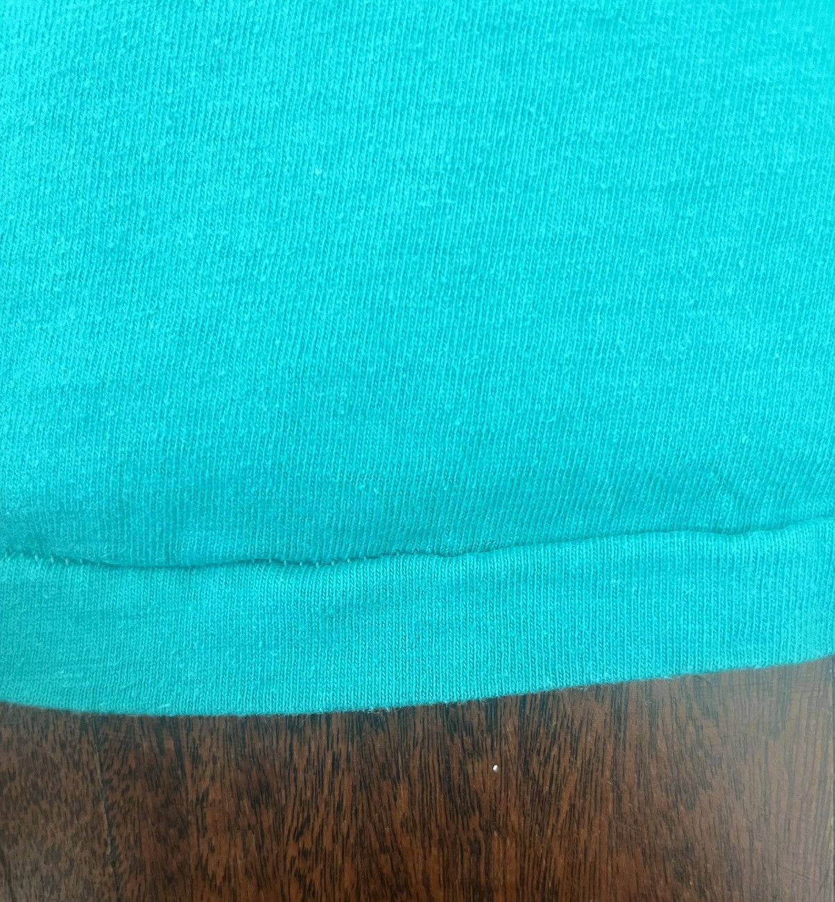 Hanes × Vintage Vintage Hanes Single Stitch Green T-Shirt XL Size US XL / EU 56 / 4 - 4 Thumbnail