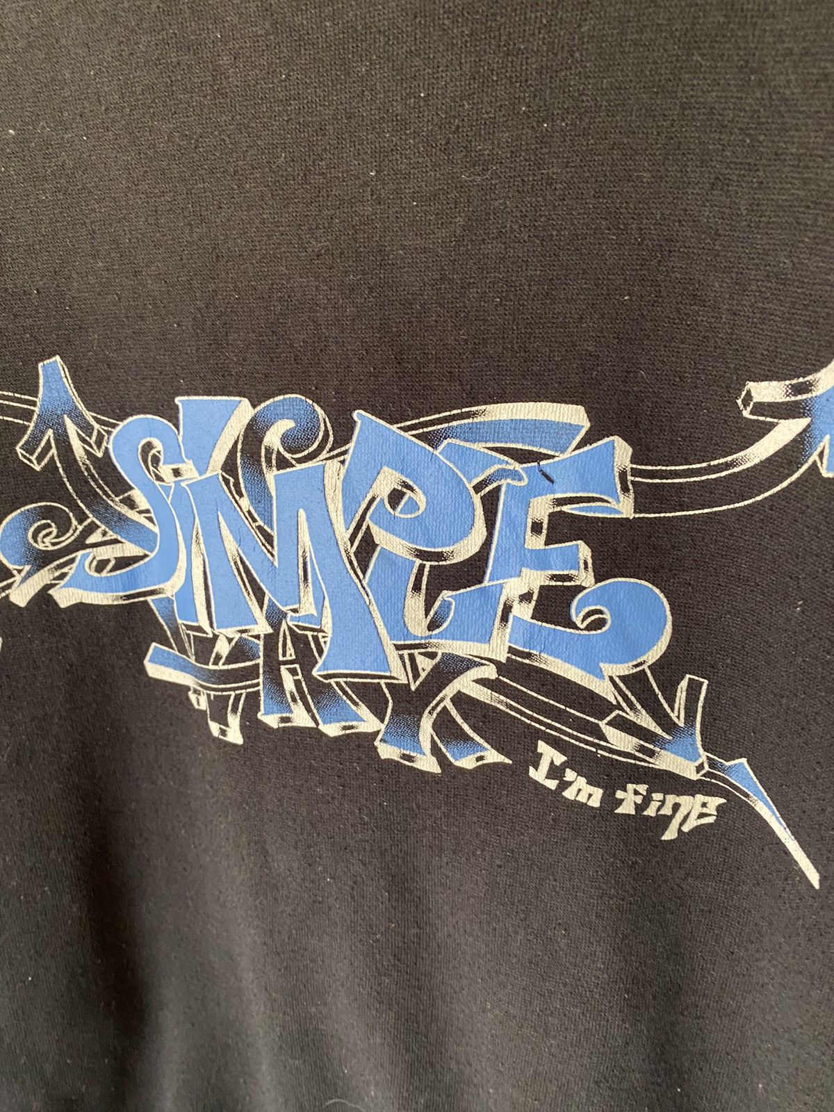JNCO 1990s Hill Crop Jpn “Simple i’m fine” subware grafiti futura Size US L / EU 52-54 / 3 - 5 Thumbnail