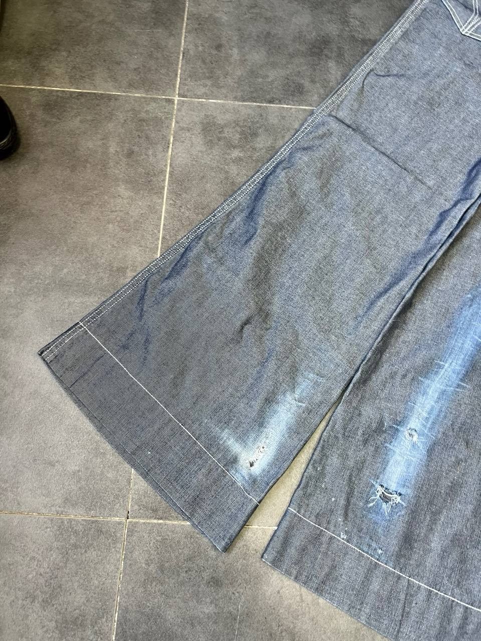 Dolce & Gabbana Dolce&Gabbana Vintage Flare Faded Jeans Size 28" / US 6 / IT 42 - 8 Thumbnail
