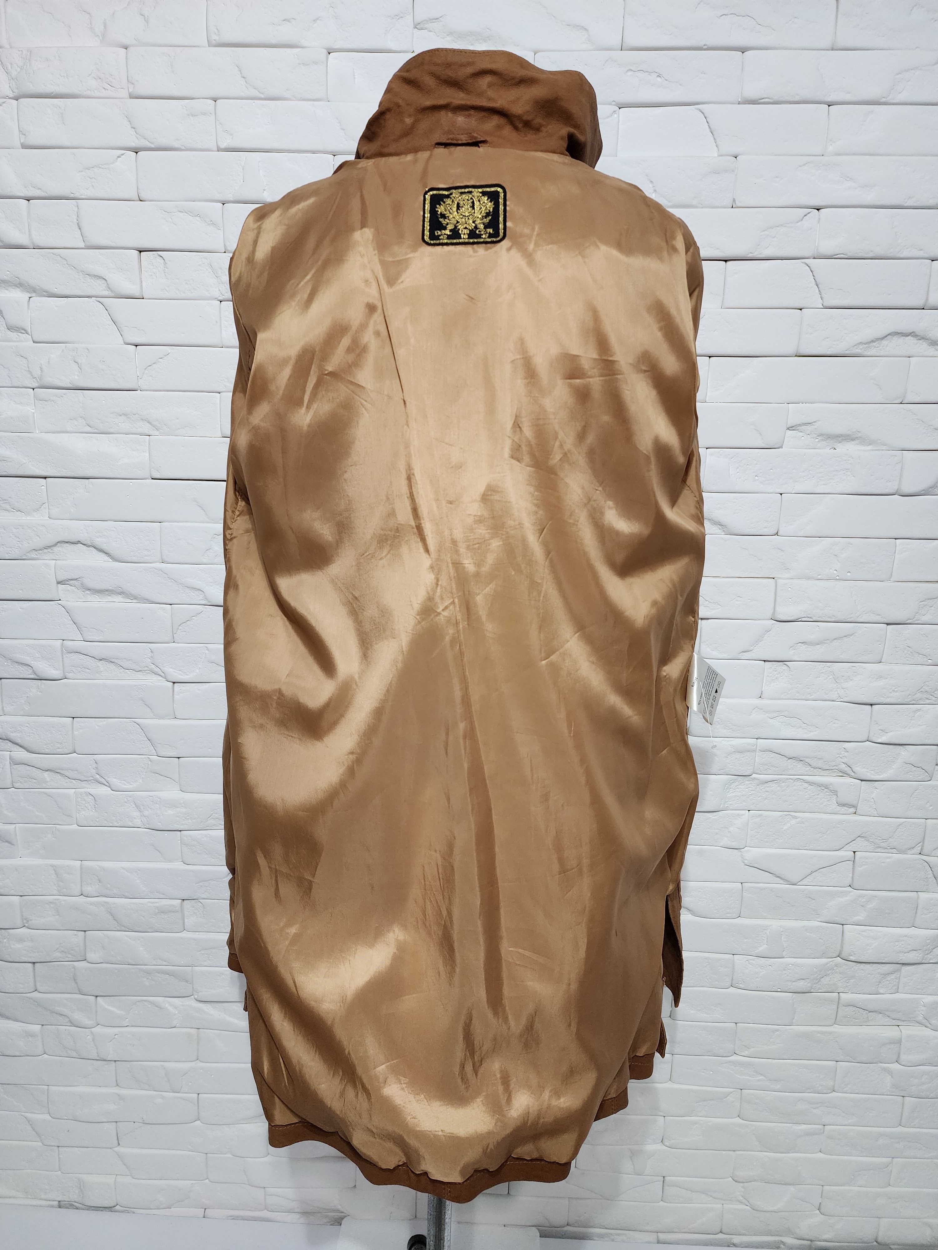 Genuine Leather Women's brown leather jacket. Size XL / US 12-14 / IT 48-50 - 7 Thumbnail