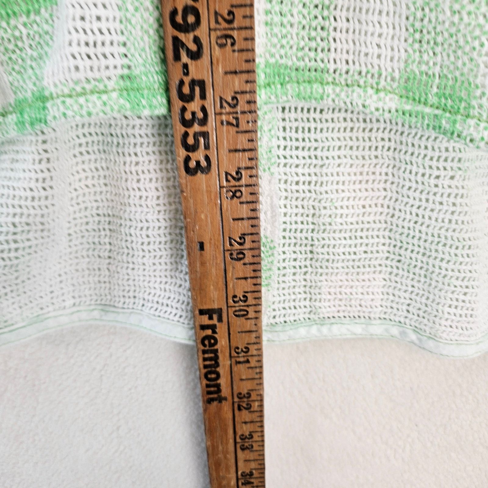 Urban Outfitters UO OUT FROM UNDER WOMEN'S LARGE NET SHACKET GREEN GINGHAM Size L / US 10 / IT 46 - 5 Thumbnail