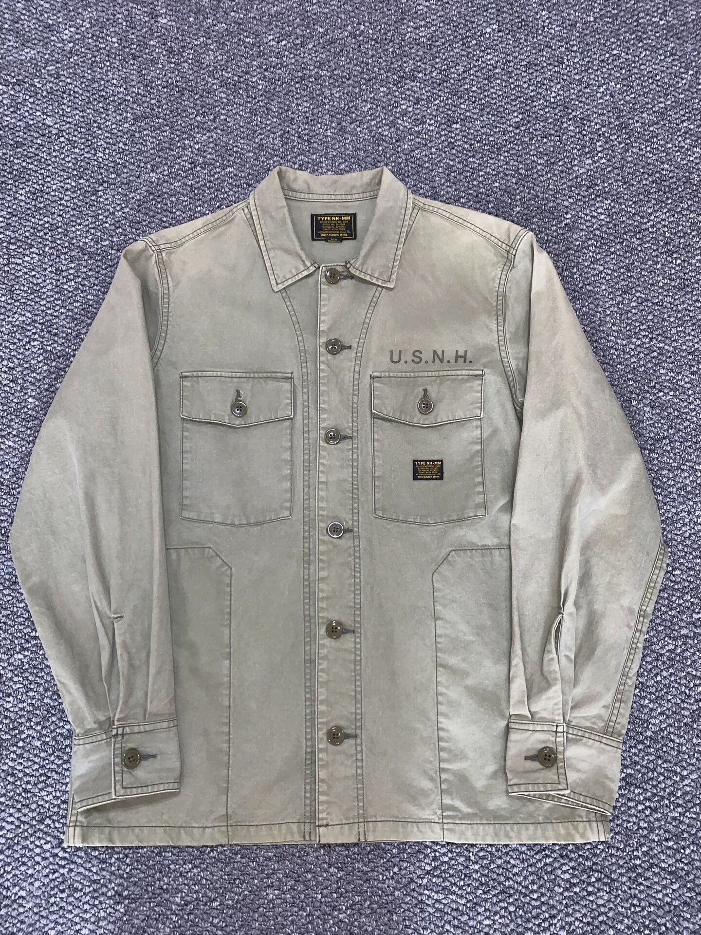 Neighborhood NEIGHBORHOOD MIL-BDU C-SHIRT LS Shirt Jacket Size US L / EU 52-54 / 3 - 1 Thumbnail
