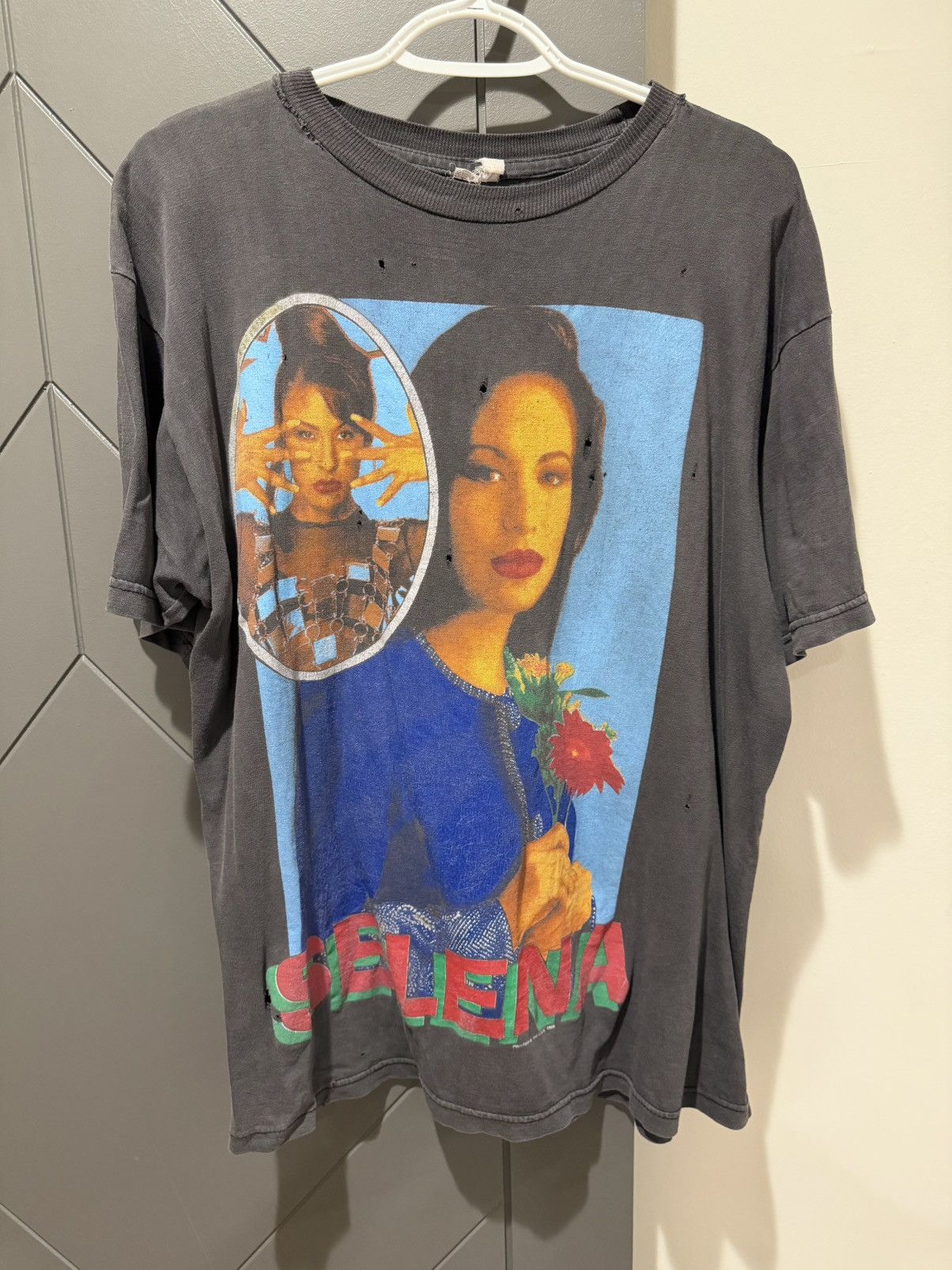 Vintage Vintage 90’s Selena Rap Tee Size US XL / EU 56 / 4 - 1 Thumbnail