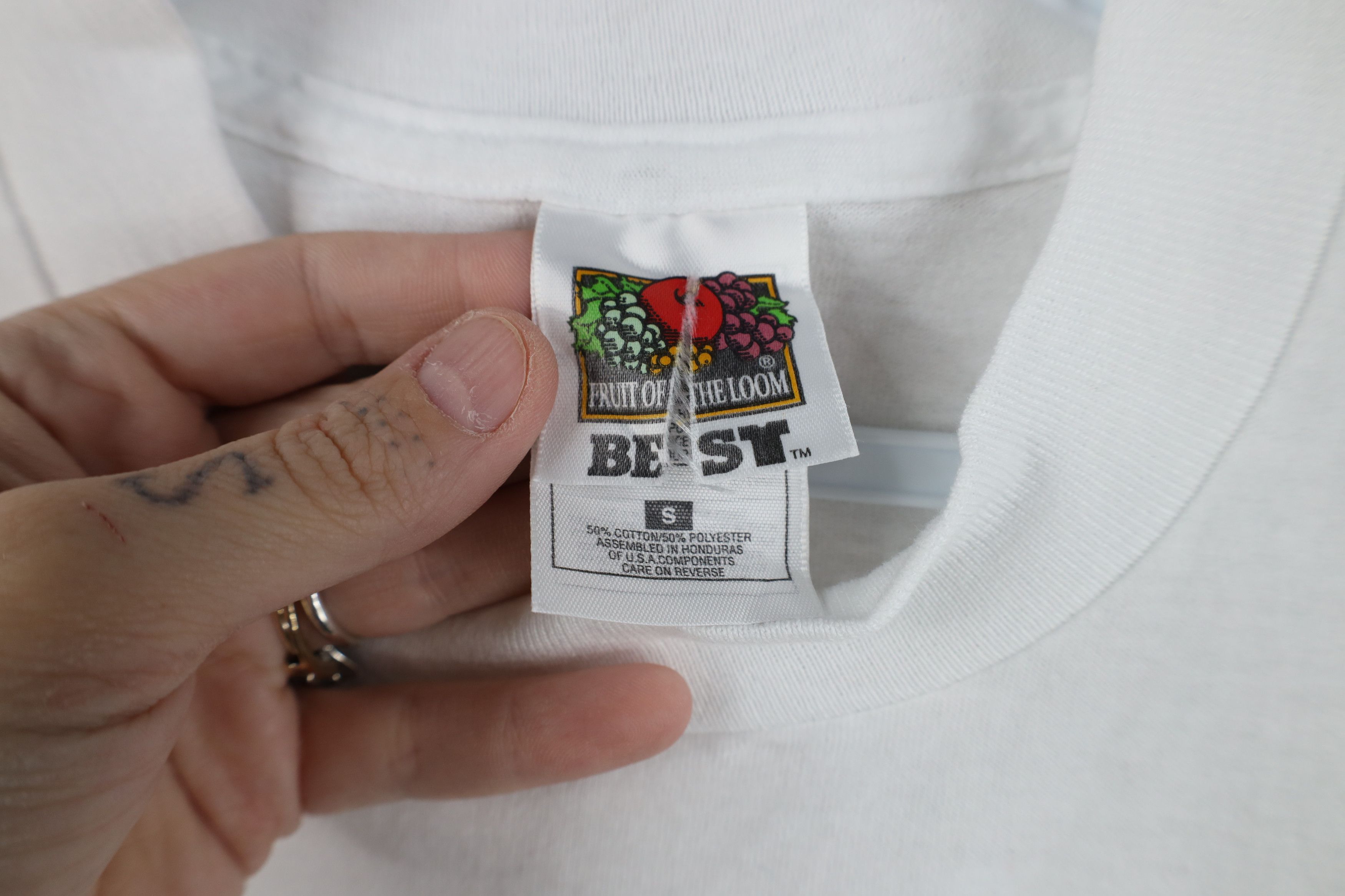 Fruit Of The Loom Vintage 90s City of Brotherly Love Short Sleeve T-Shirt Size S / US 4 / IT 40 - 6 Thumbnail