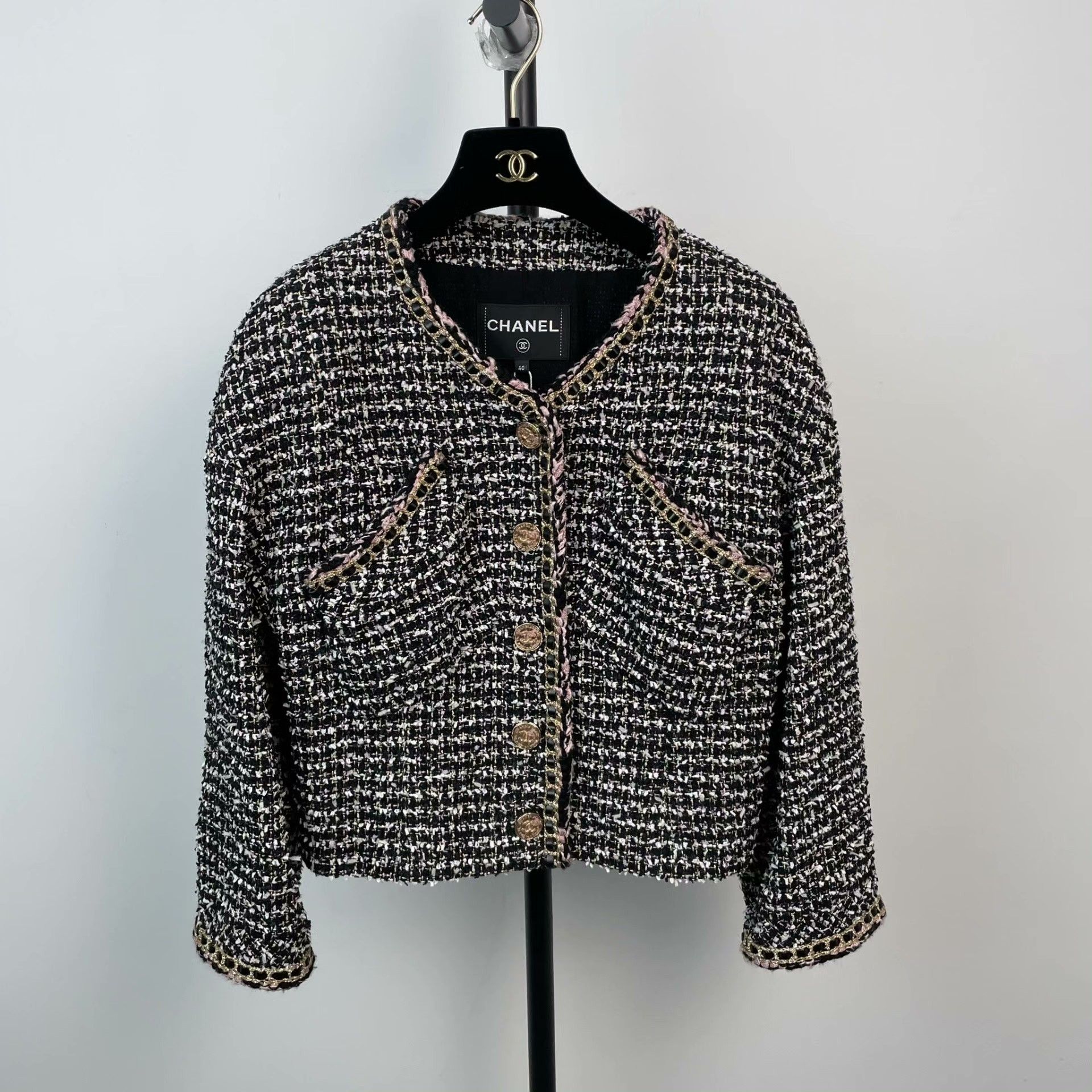 Chanel Chanel Black Light Jacket 40 Men Size US M / EU 48-50 / 2 - 1 Thumbnail