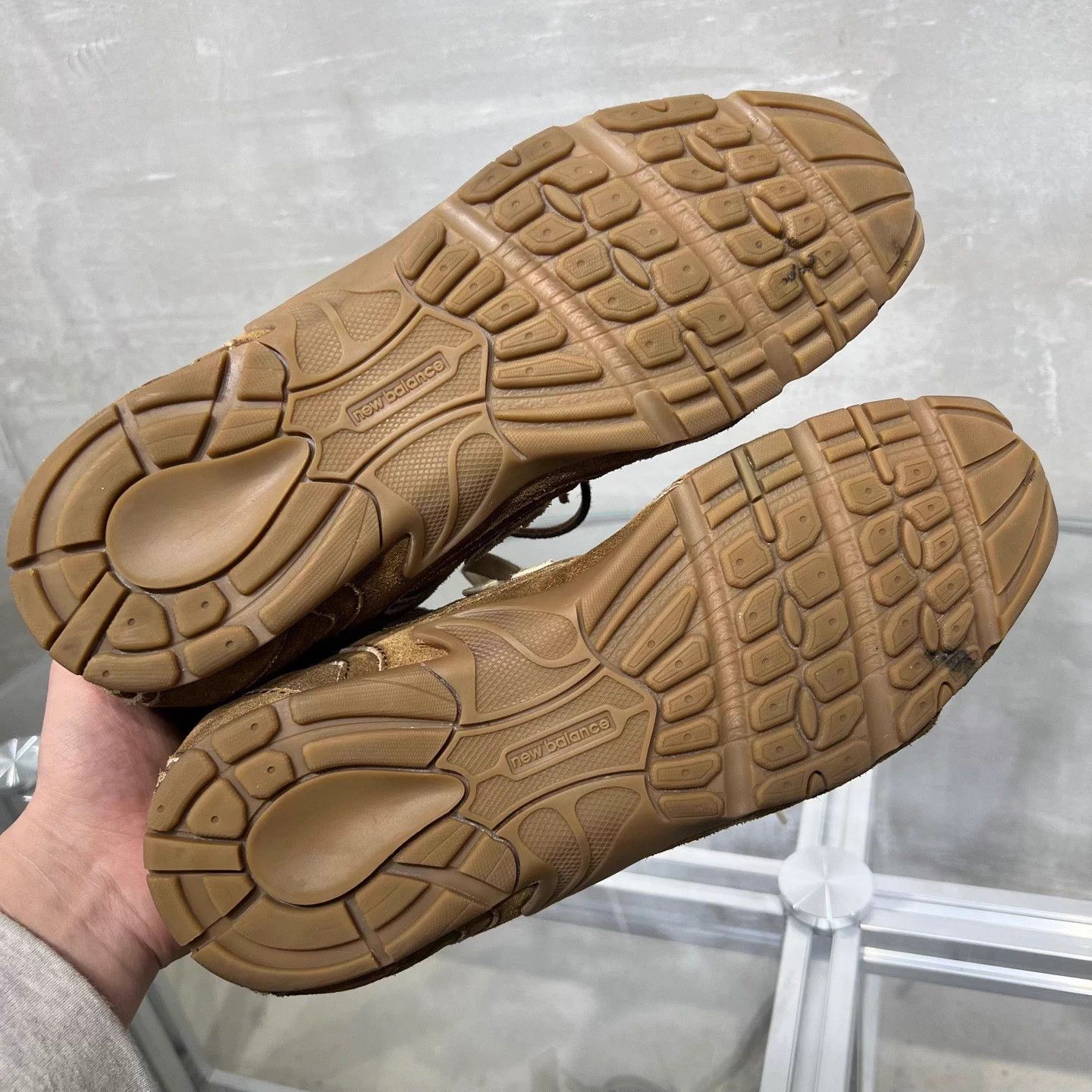 Miu Miu Miu Miu x New Balance Brown Suede Decon Trainer 41 Size US 8 / EU 41 - 7 Thumbnail