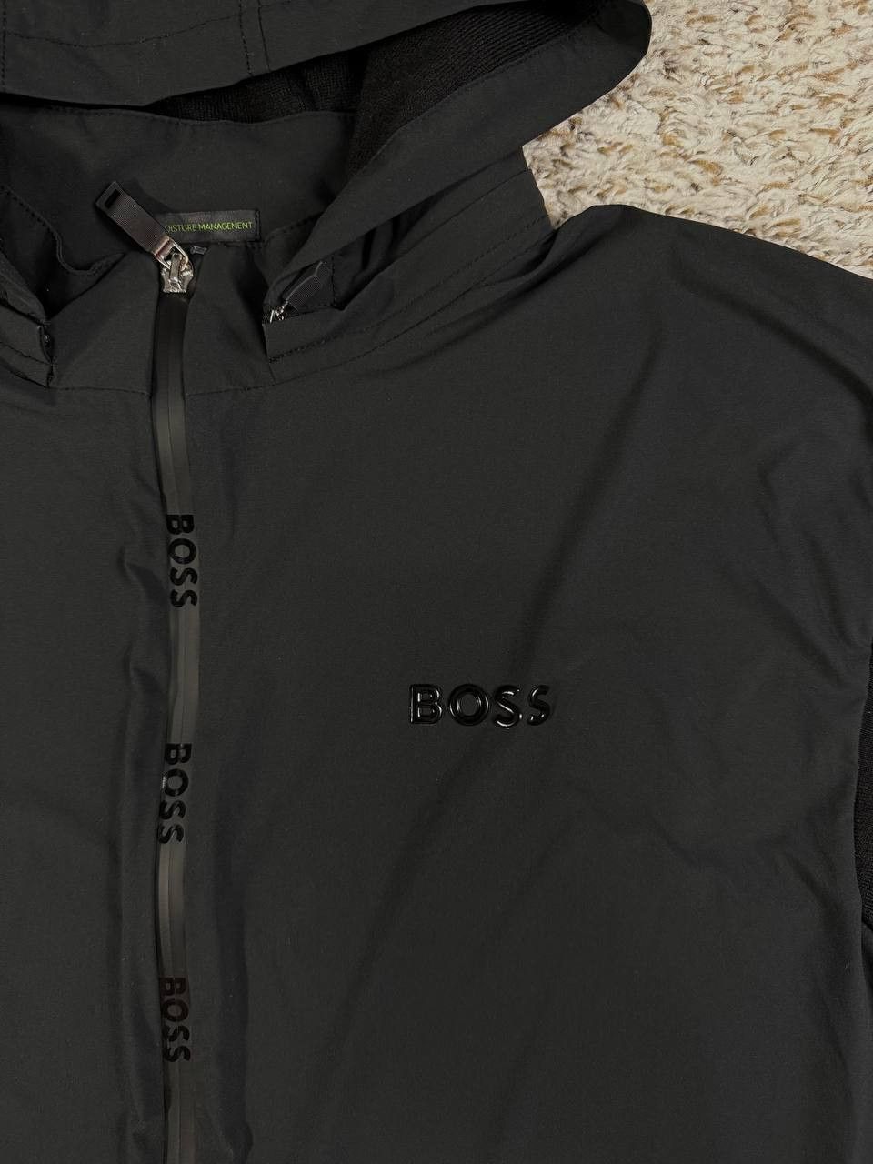 Hugo Boss Hugo Boss Zimon Mirror Jacket Moisture Management Black Size US XXL / EU 58 / 5 - 5 Thumbnail