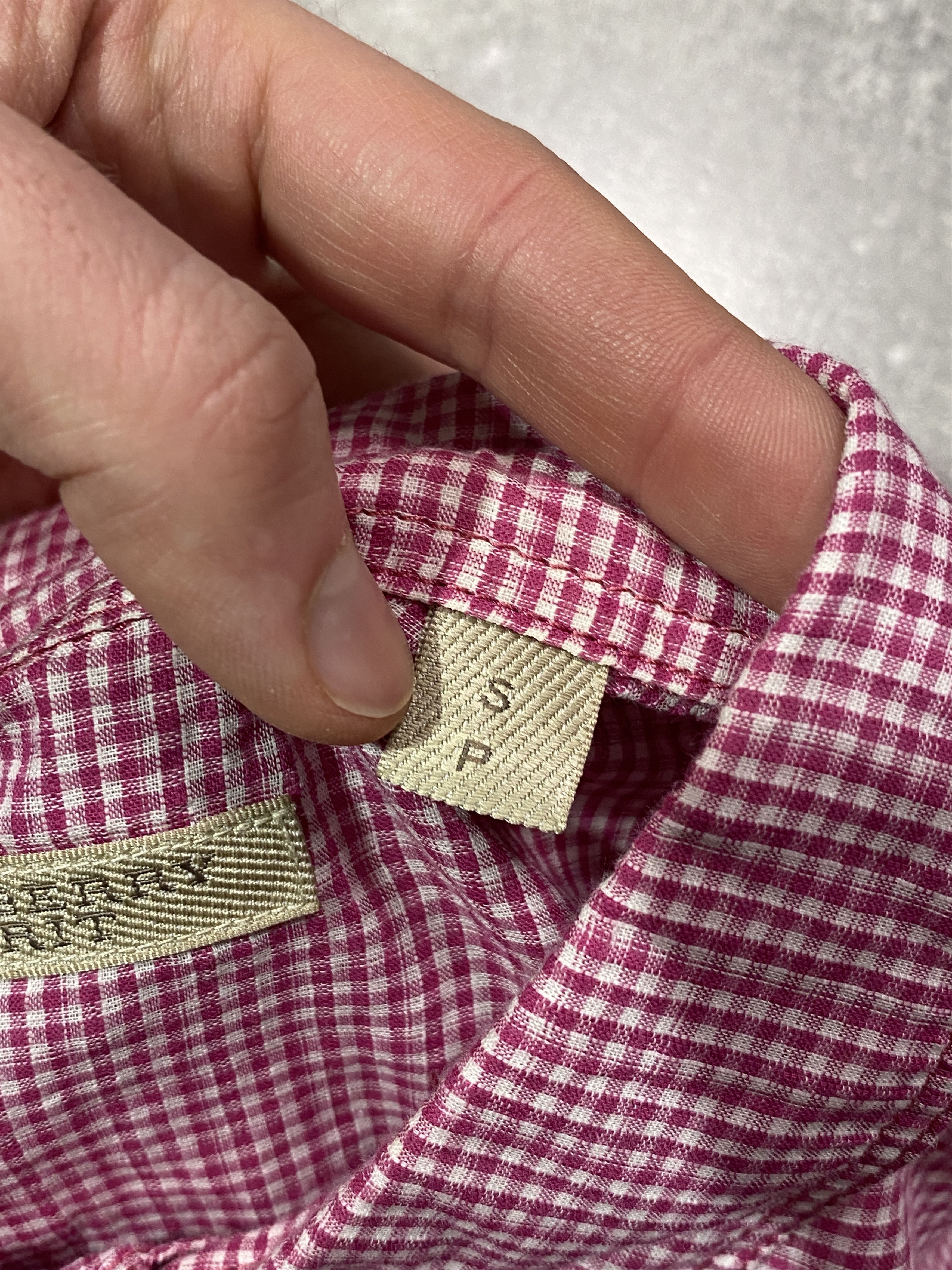 Burberry Vintage 00s Burberry Brit Checkered Shirt Size US S / EU 44-46 / 1 - 8 Thumbnail