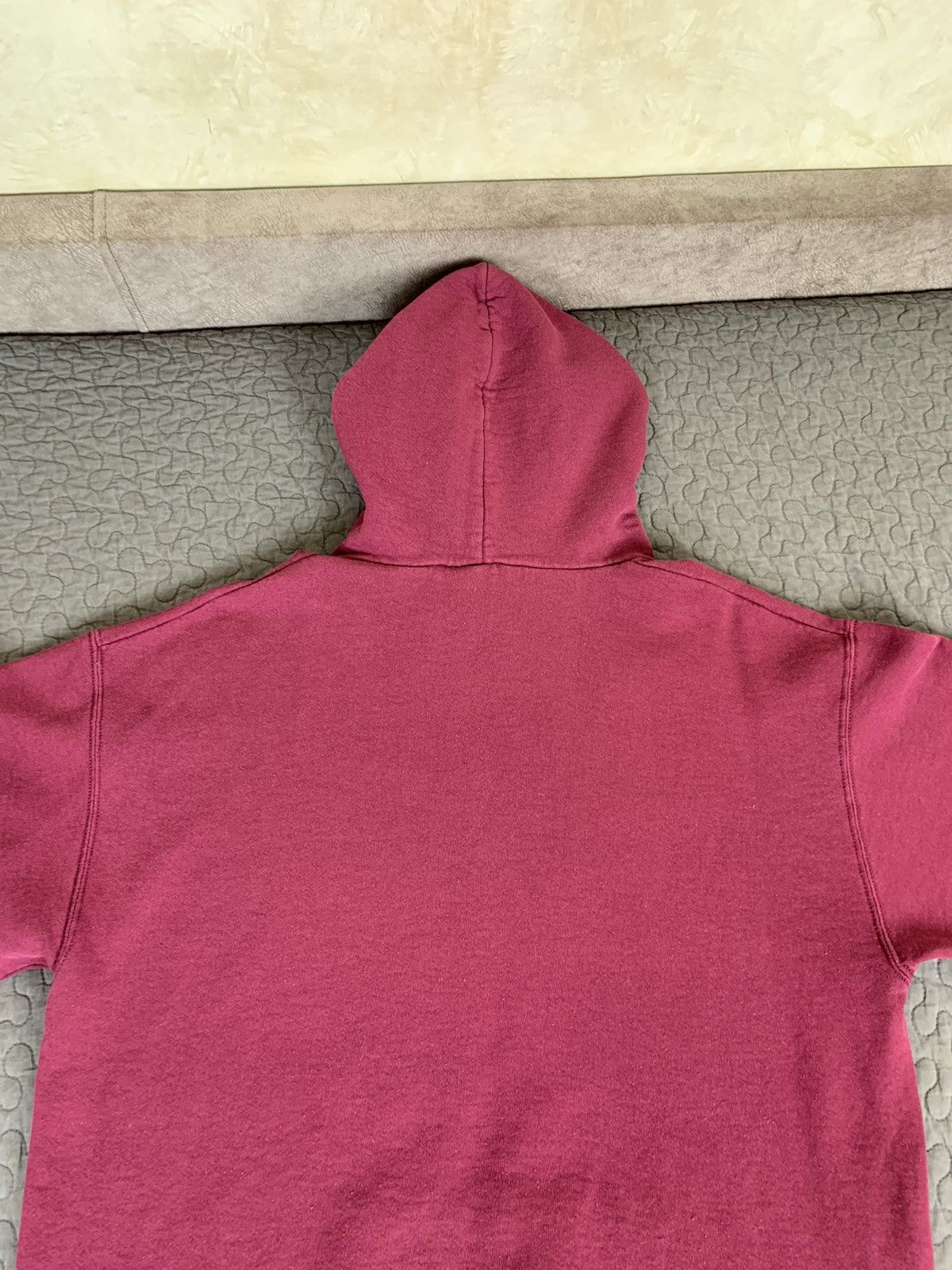 Fruit Of The Loom Vintage Fruit Of The Loom Blank Hoodie Size US L / EU 52-54 / 3 - 22 Thumbnail