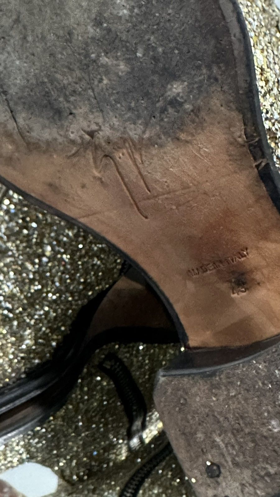 Giuseppe Zanotti Giuseppe Zanotti Glitter Boot sz43 Size US 10 / EU 43 - 6 Thumbnail