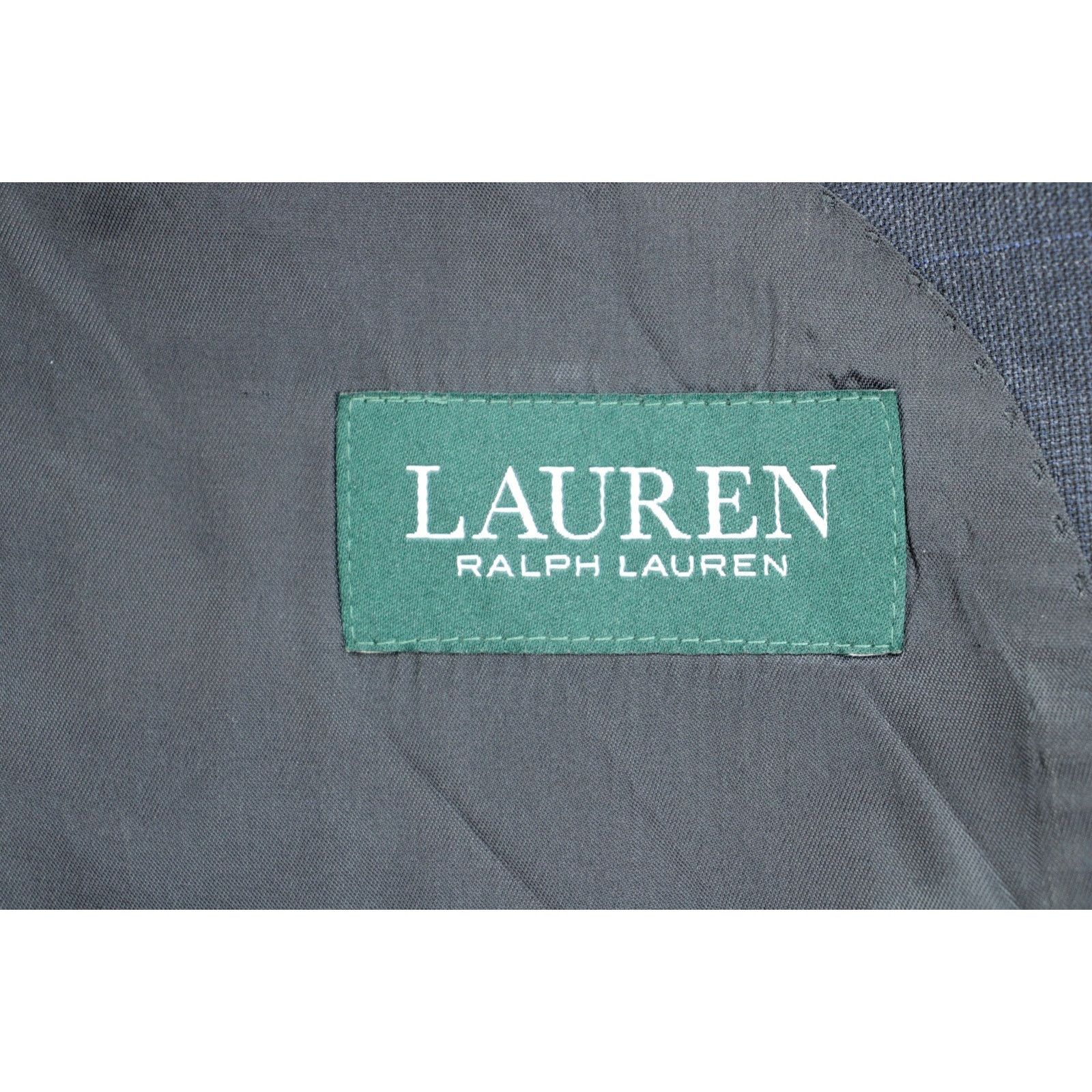 Lauren Ralph Lauren Lauren Ralph Lauren Blazer Mens 46L Plaid Windowpane Wool Size 46L - 5 Thumbnail