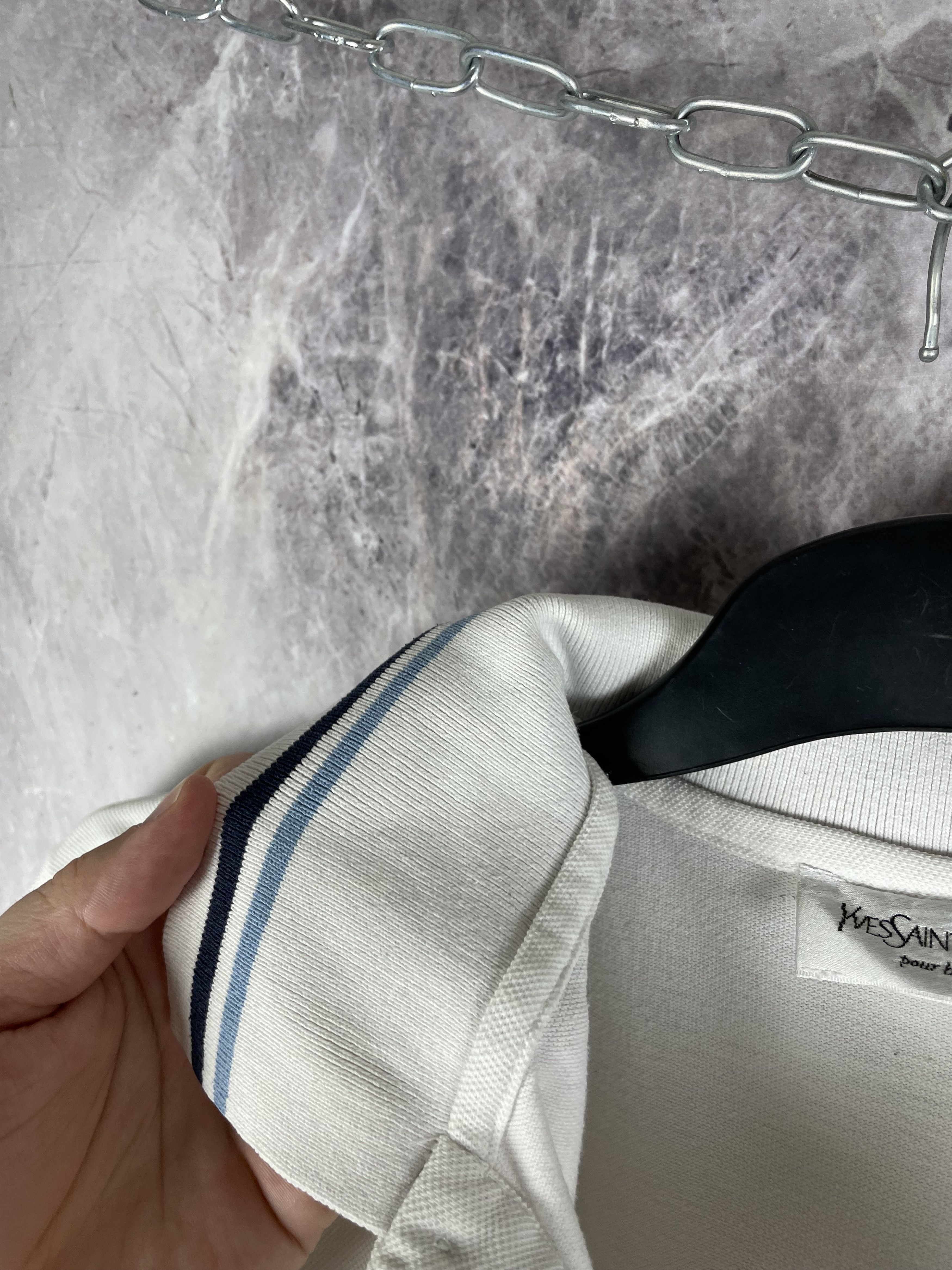 Yves Saint Laurent Yves Saint Laurent vintage polo shirt ysl Size US XL / EU 56 / 4 - 6 Thumbnail