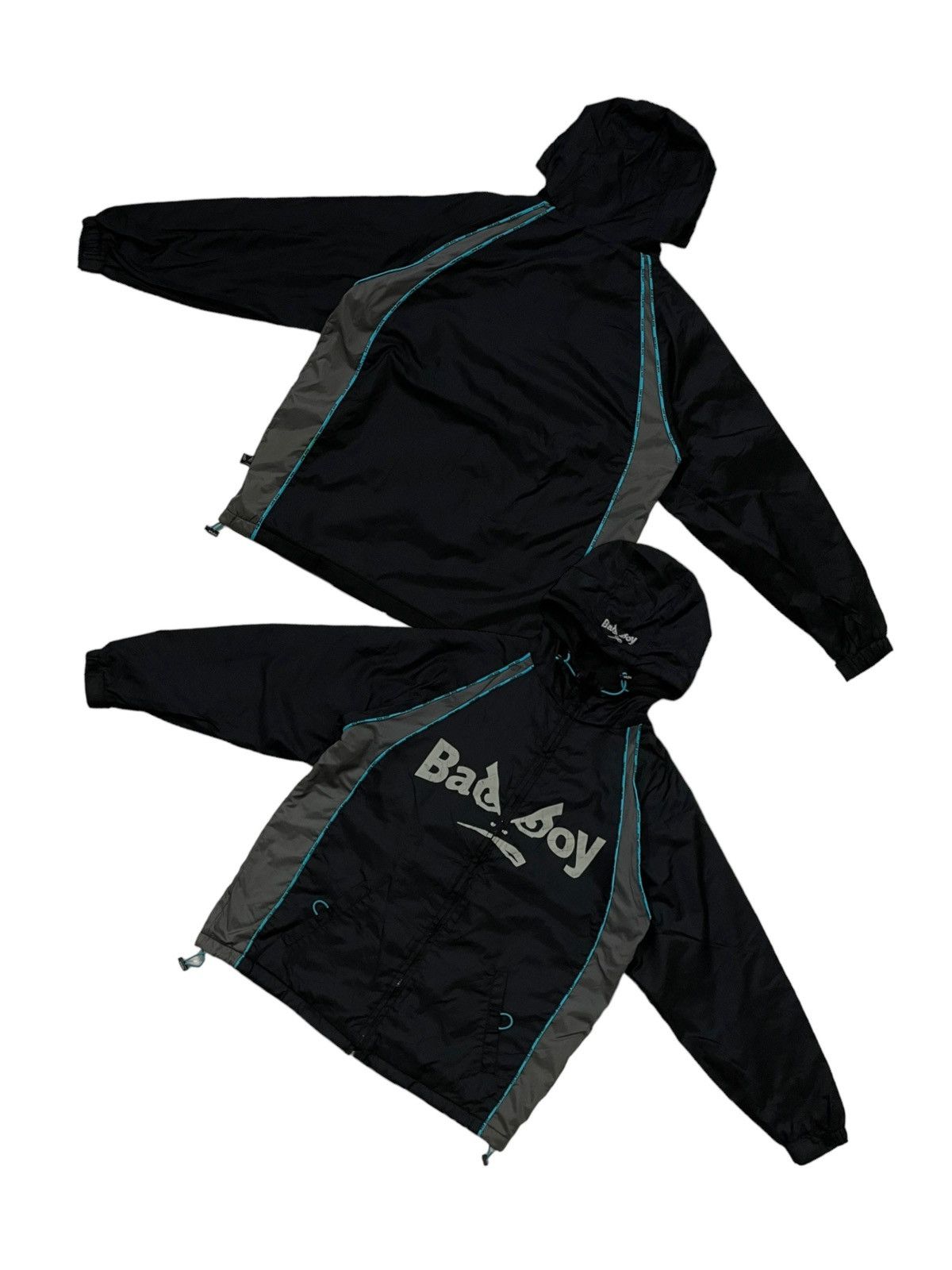 Japanese Brand Bad Boy Spell Out Zip Up Hood Jacket Size US M / EU 48-50 / 2 - 1 Thumbnail
