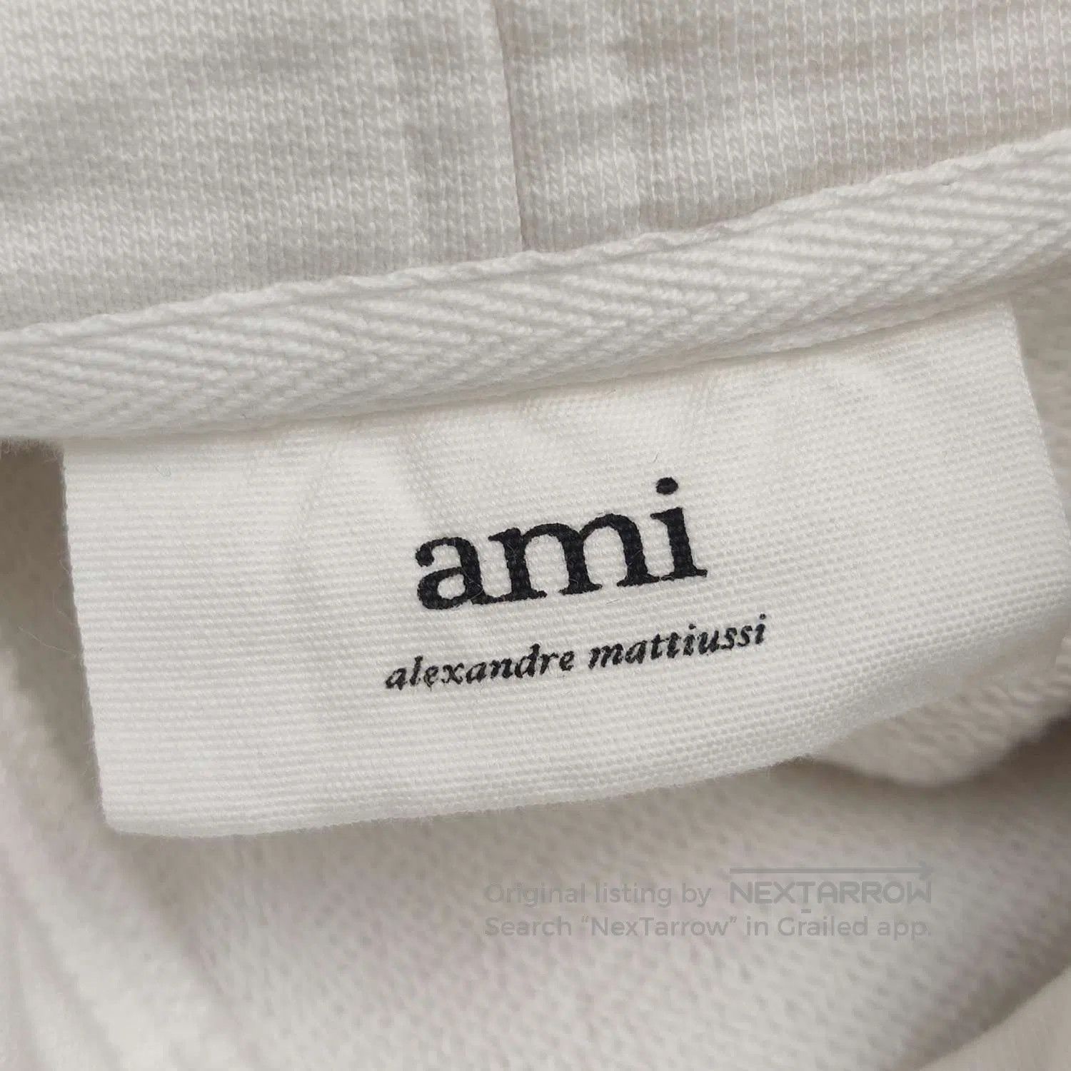 Louis Vuitton AMI Alexandre Mattiussi White Hoodie M. Size US M / EU 48-50 / 2 - 2 Thumbnail