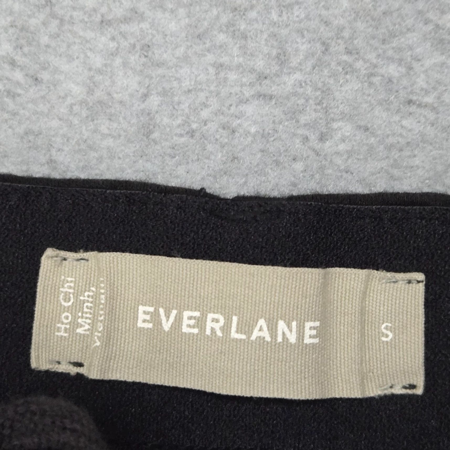 Everlane Everlane Pants Womens Small Black Elastic Waist Casual Drawstring Pocket Tapered Size 28" / US 6 / IT 42 - 7 Thumbnail