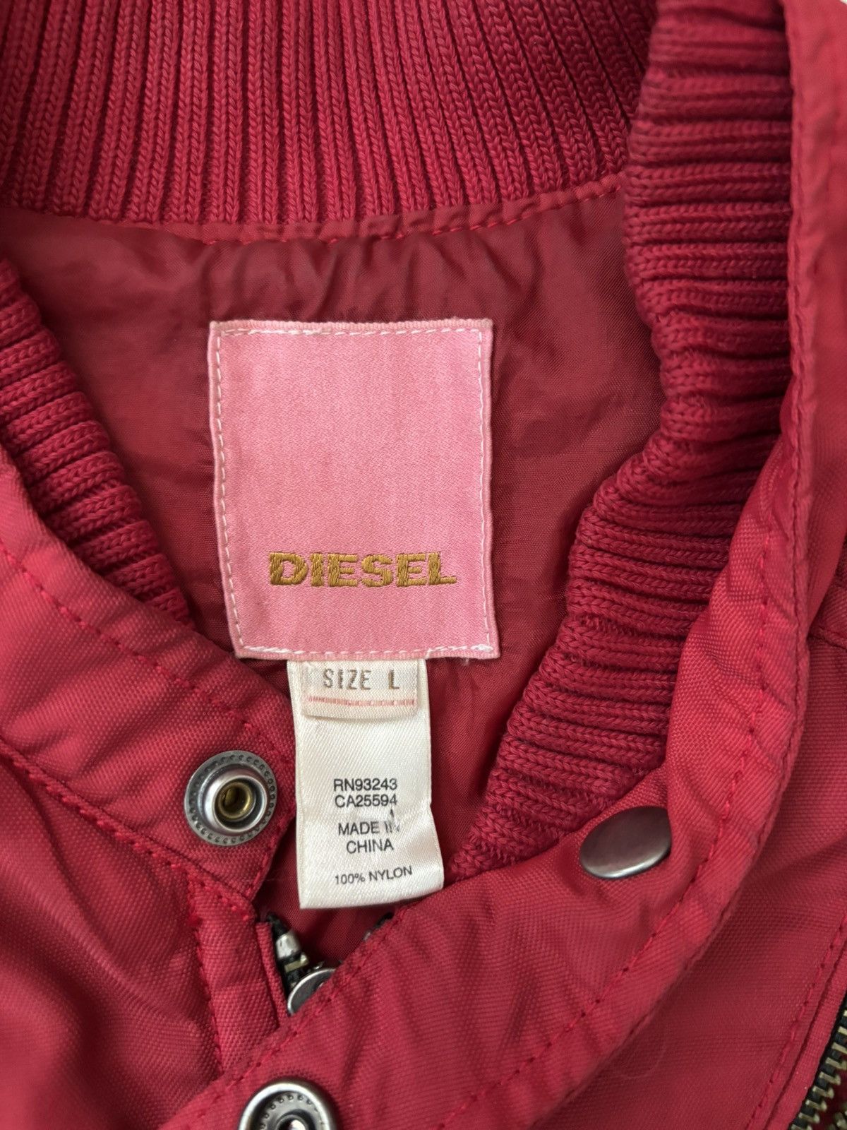 Diesel Diesel Embroidered Racing Moto Jacket Size US L / EU 52-54 / 3 - 5 Thumbnail