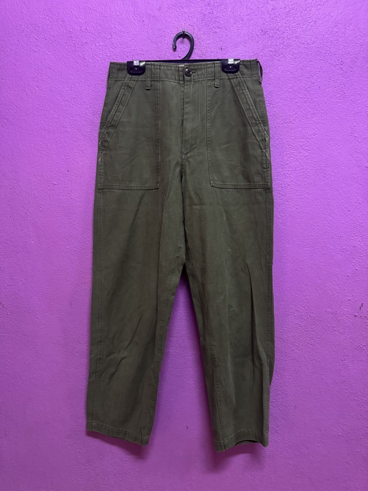 Japanese Brand The Shinzone Japan Military Workwear Pants Size US 28 / EU 44 - 1 Thumbnail